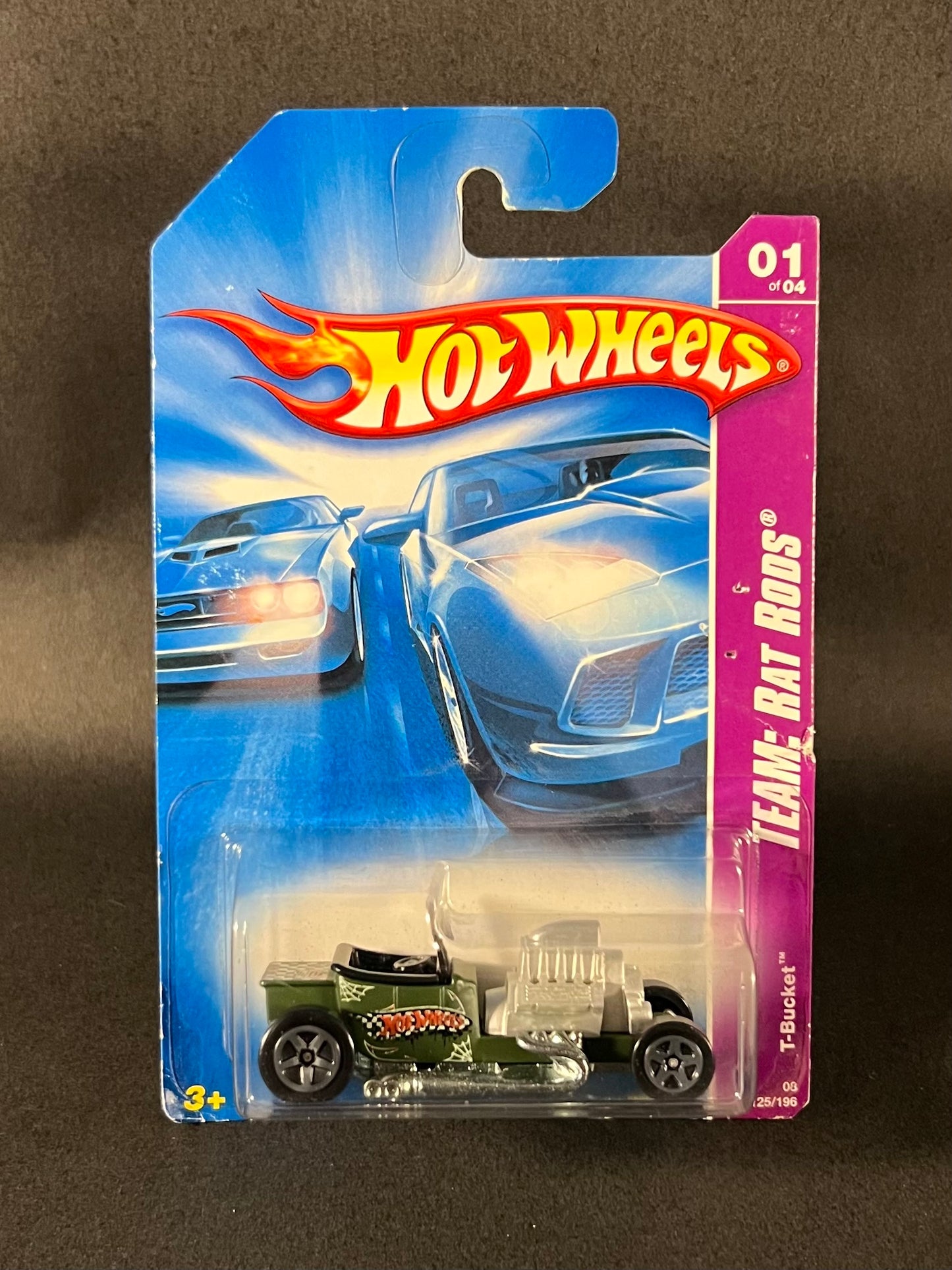 2007 Hot Wheels 01/04 Team: Rat Rods T-Bucket, Green