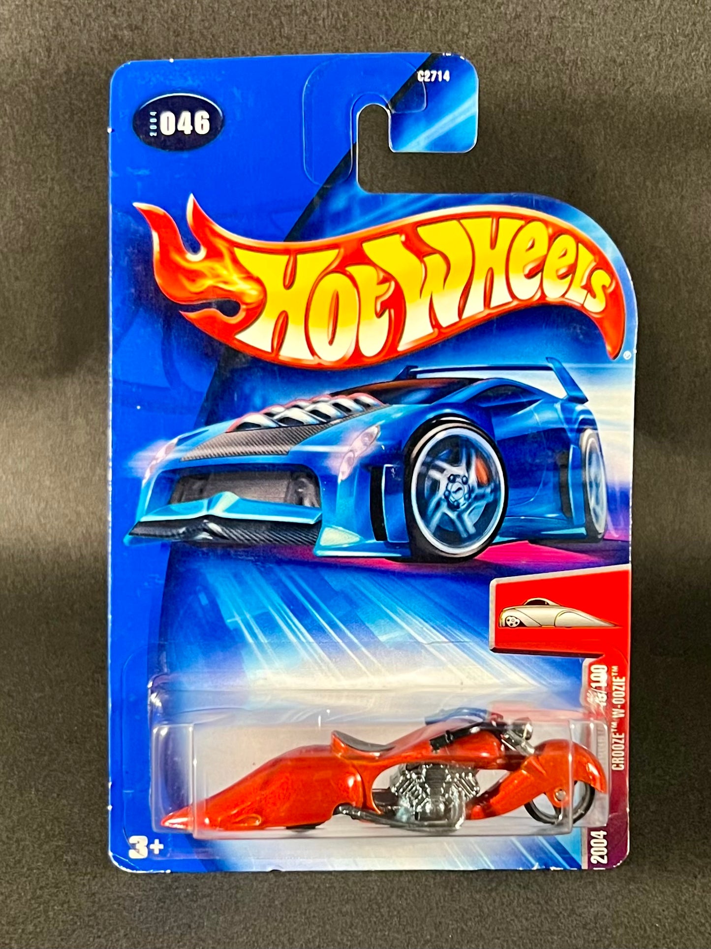2003 Hot Wheels 2004 First Editions #046 Crooze W-Oozie, Orange