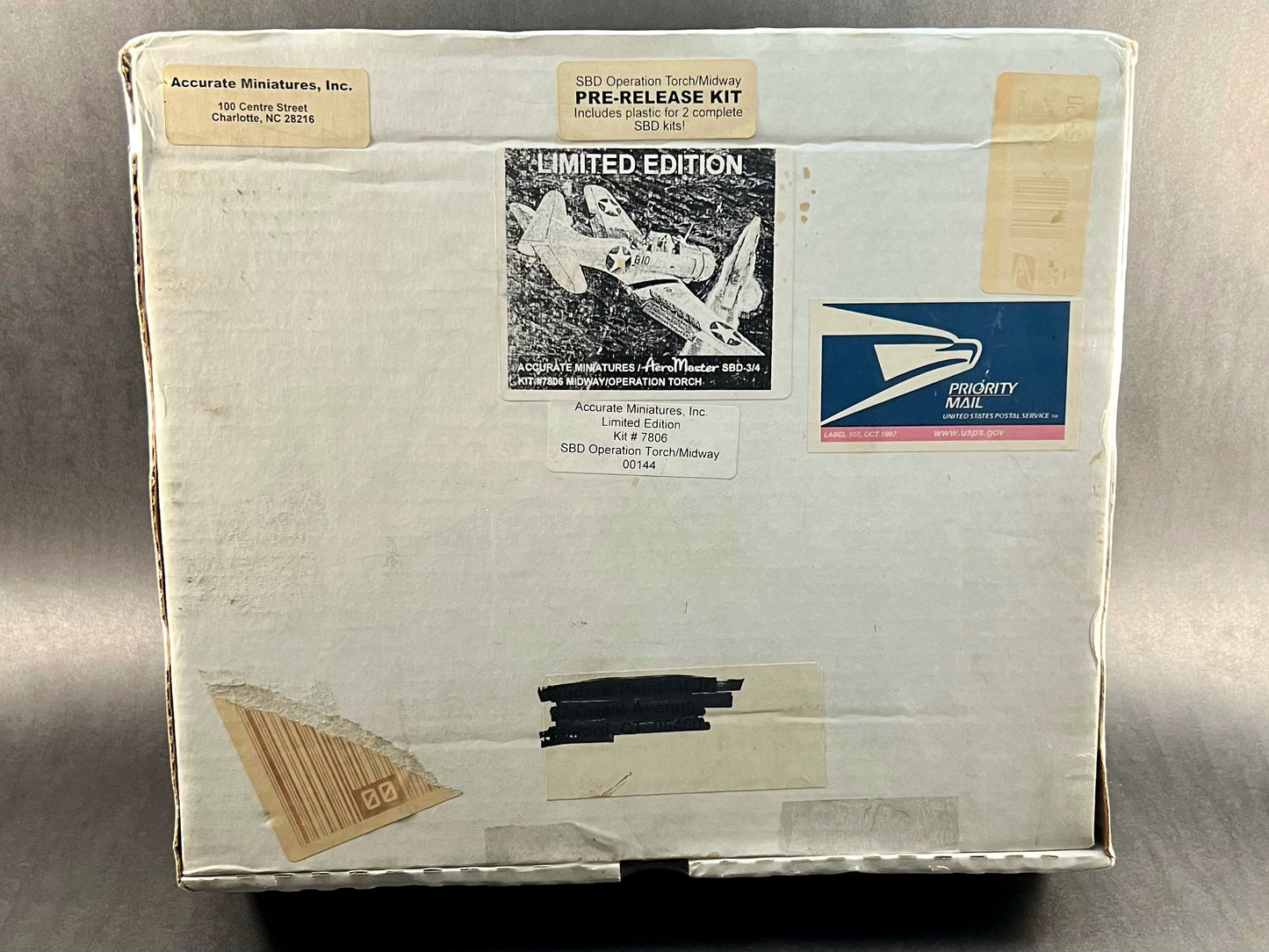 2000 Accurate Miniatures Pre-Release Kit 7806 1:48 Scale SBD-3/4 Operation Torch/Midway