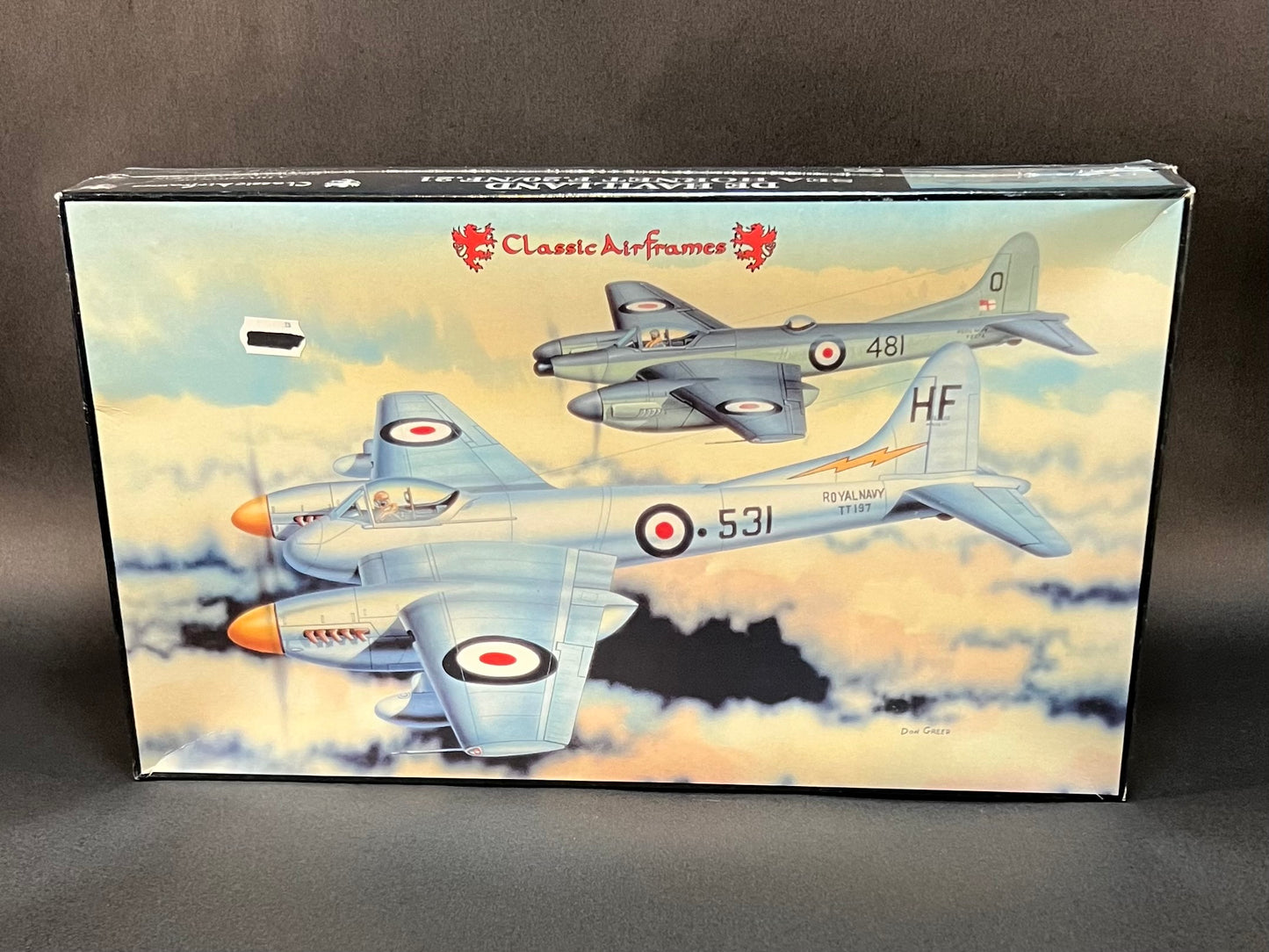 2003 Classic Airframes Model Kit 459 1:48 Scale De Havilland Sea Hornet F-20/NF-21