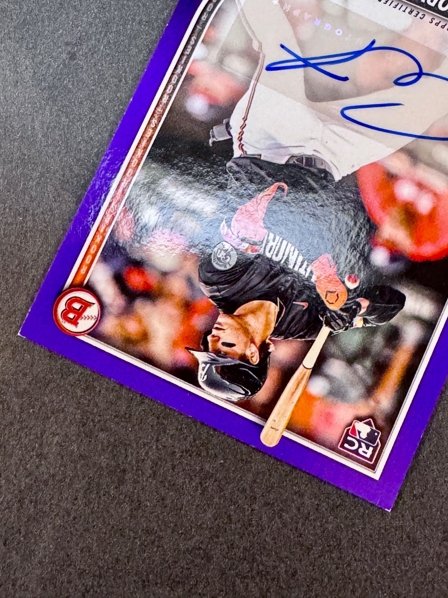 2025 Bowman Rookie RC Purple Autograph /250 Coby Mayo Orioles