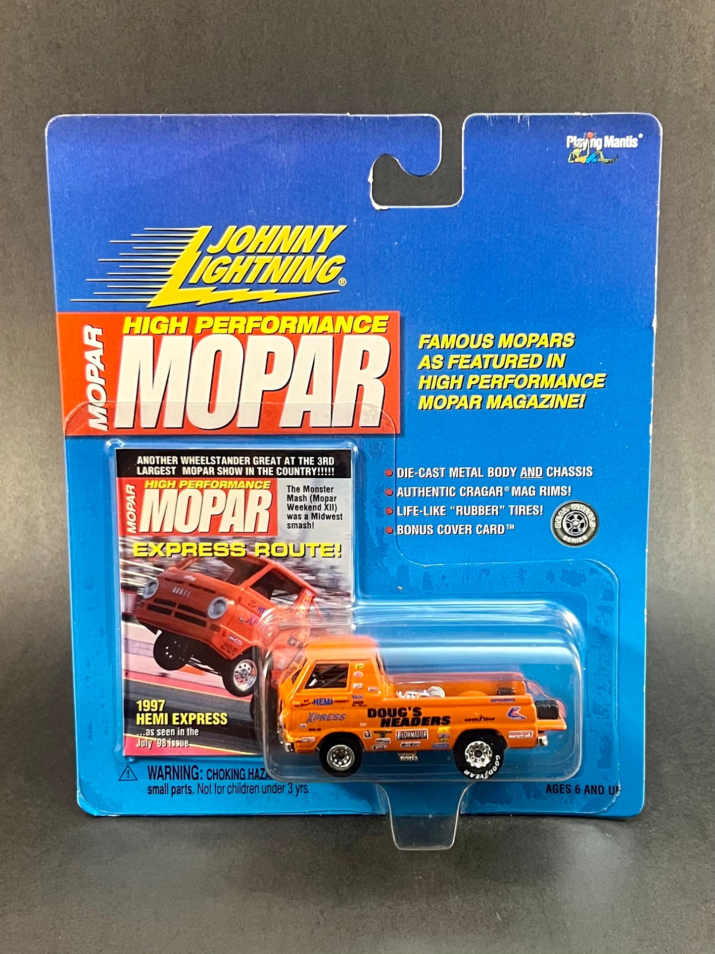 2000 Johnny Lightning High Performance Mopar 1997 Hemi Express, Orange