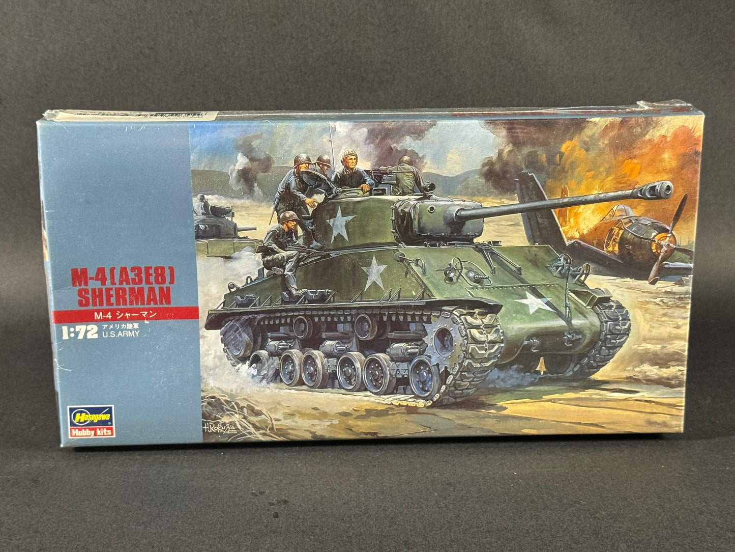 Hasegawa Model Kit MT15 1:72 Scale M-4(A3E8) Sherman