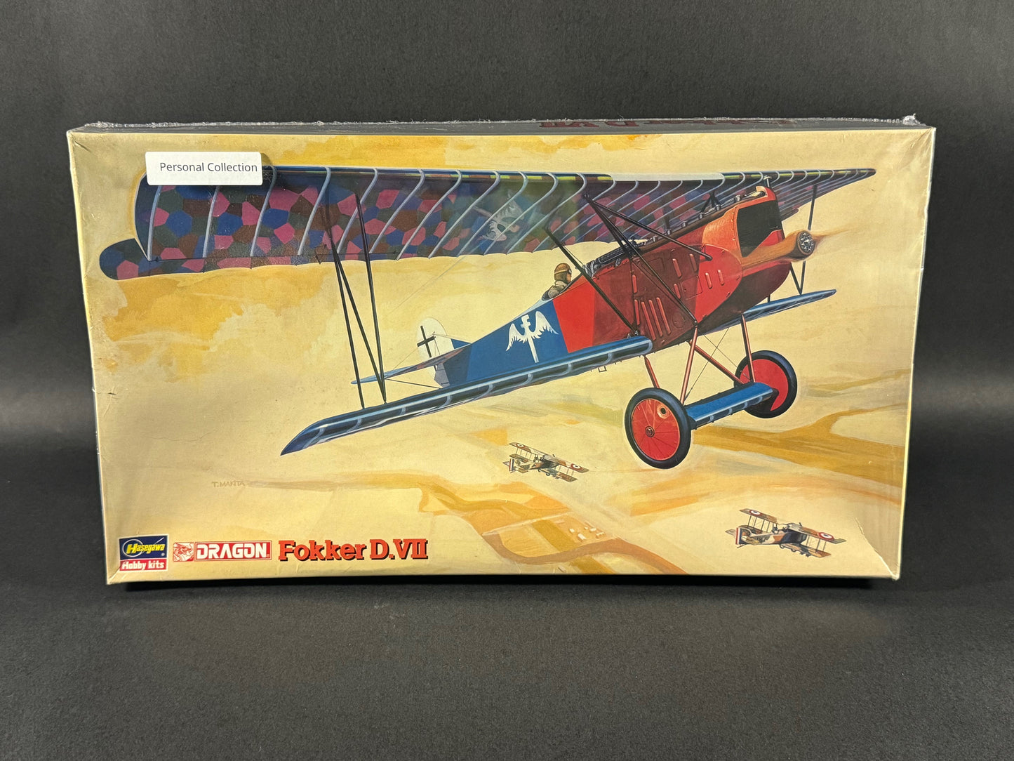 1997 Hasegawa Dragon Model Kit SL6 1:48 Scale Fokker D.VII