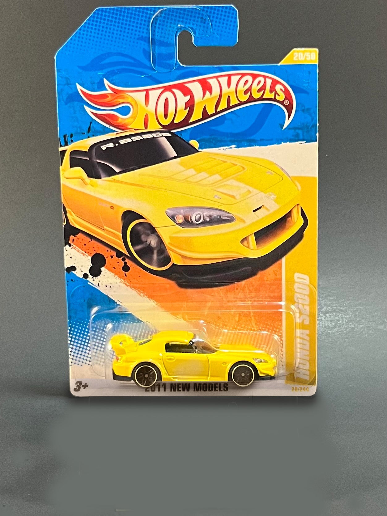 Hot Wheels 20/50 2011 New Models Honda S2000, Yellow