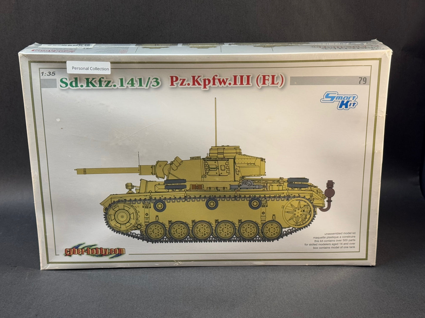 cyber-hobby.com Model Kit 6616 1:35 Scale Sd. Kfz.141/3 Pz. Kpfw. III (FL)