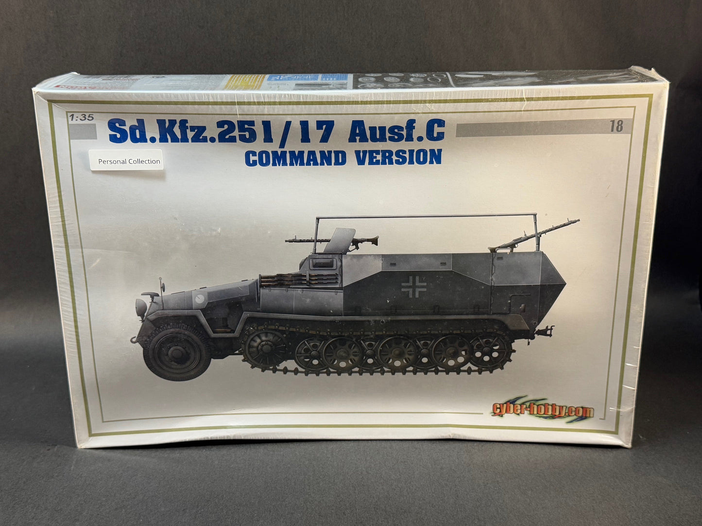 Cyber Hobby Model Kit 6413 1:35 Scale Sd.Kfz.251/17 Ausf.C Command Version