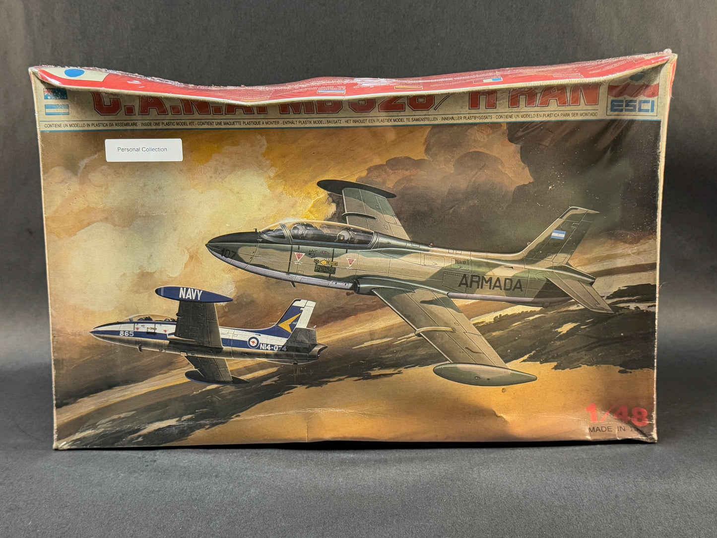 ESCI Model Kit 4077 1:48 Scale C.A.N.A. MB 326/H RAN