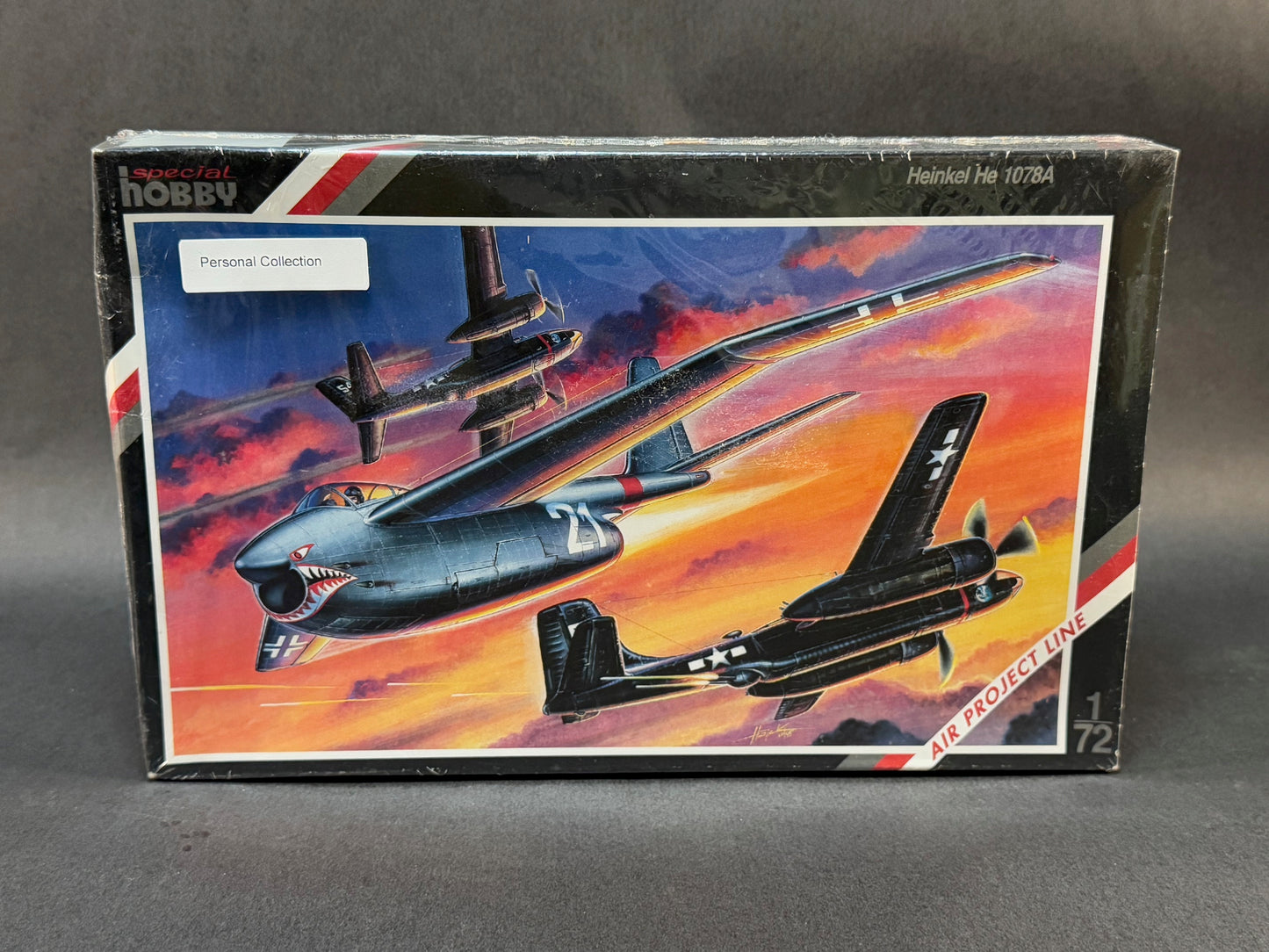 1995 Special Hobby Model Kit SH 72007 1:72 Scale Heinkel He 1078A