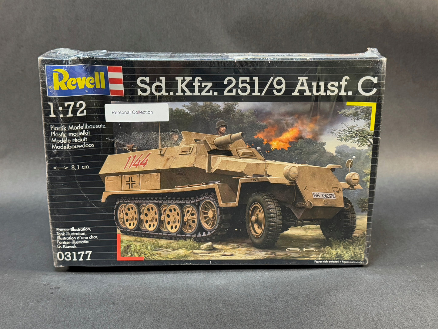 Revell Model Kit 03177 1:72 Scale Sd. Kfz. 251/9 Ausf. C