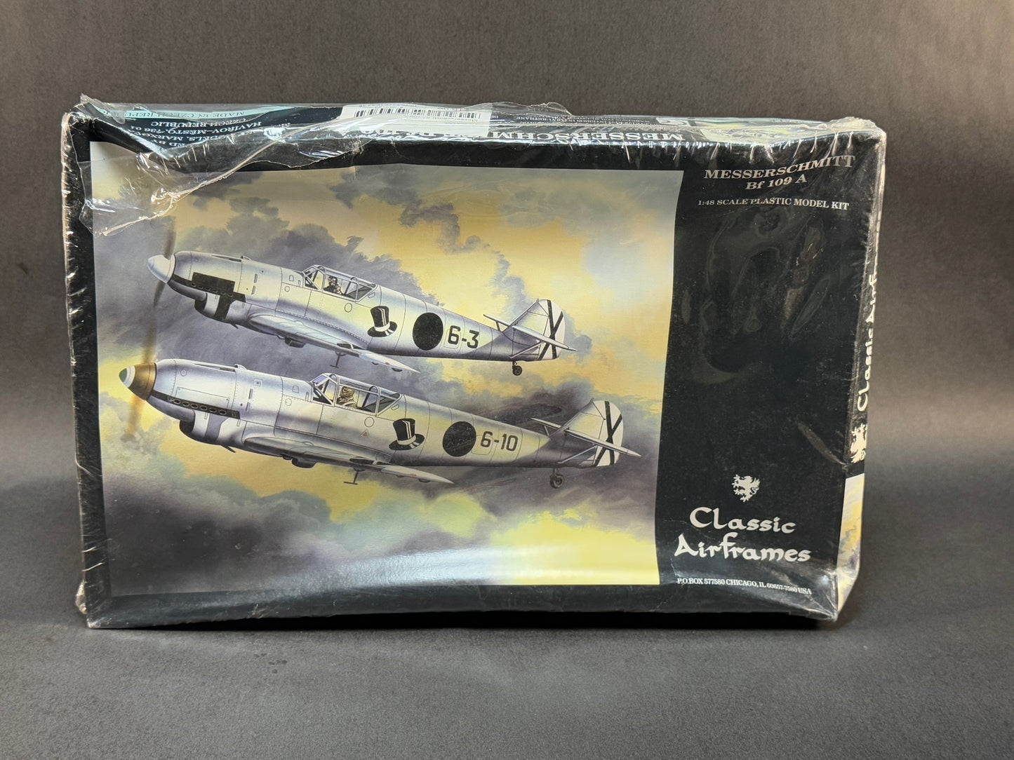 2000 Classic Airframes Model Kit 4123 1:48 Scale Messerschmitt Bf 109 A