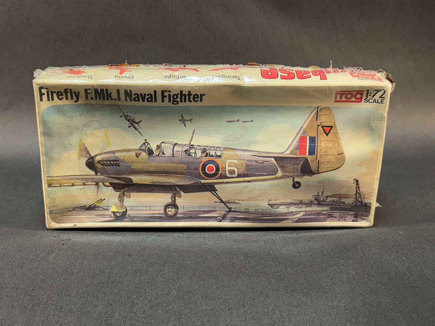 1974 Frog Model Kit F294 1:72 Scale Firefly F. Mk. I Naval Fighter