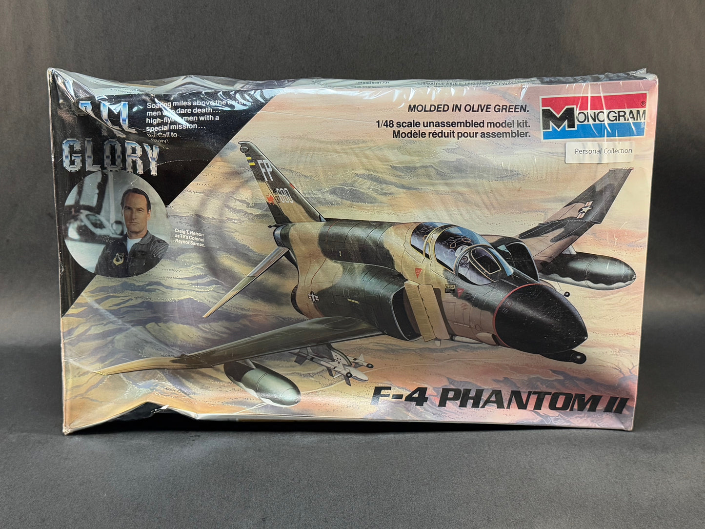 1985 Monogram Model Kit 5814 1:48 Scale F-4 Phantom II Call To Glory
