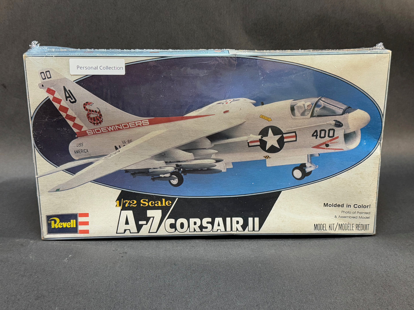 1979 Revell Model Kit 4100 1:72 Scale A-7 Corsair II