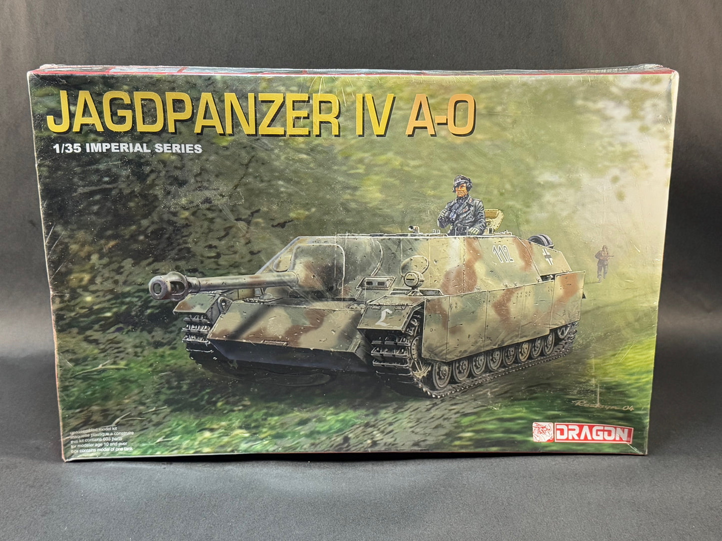 2005 Dragon Models Kit 9059 1:35 Scale Jagdpanzer IV A-0