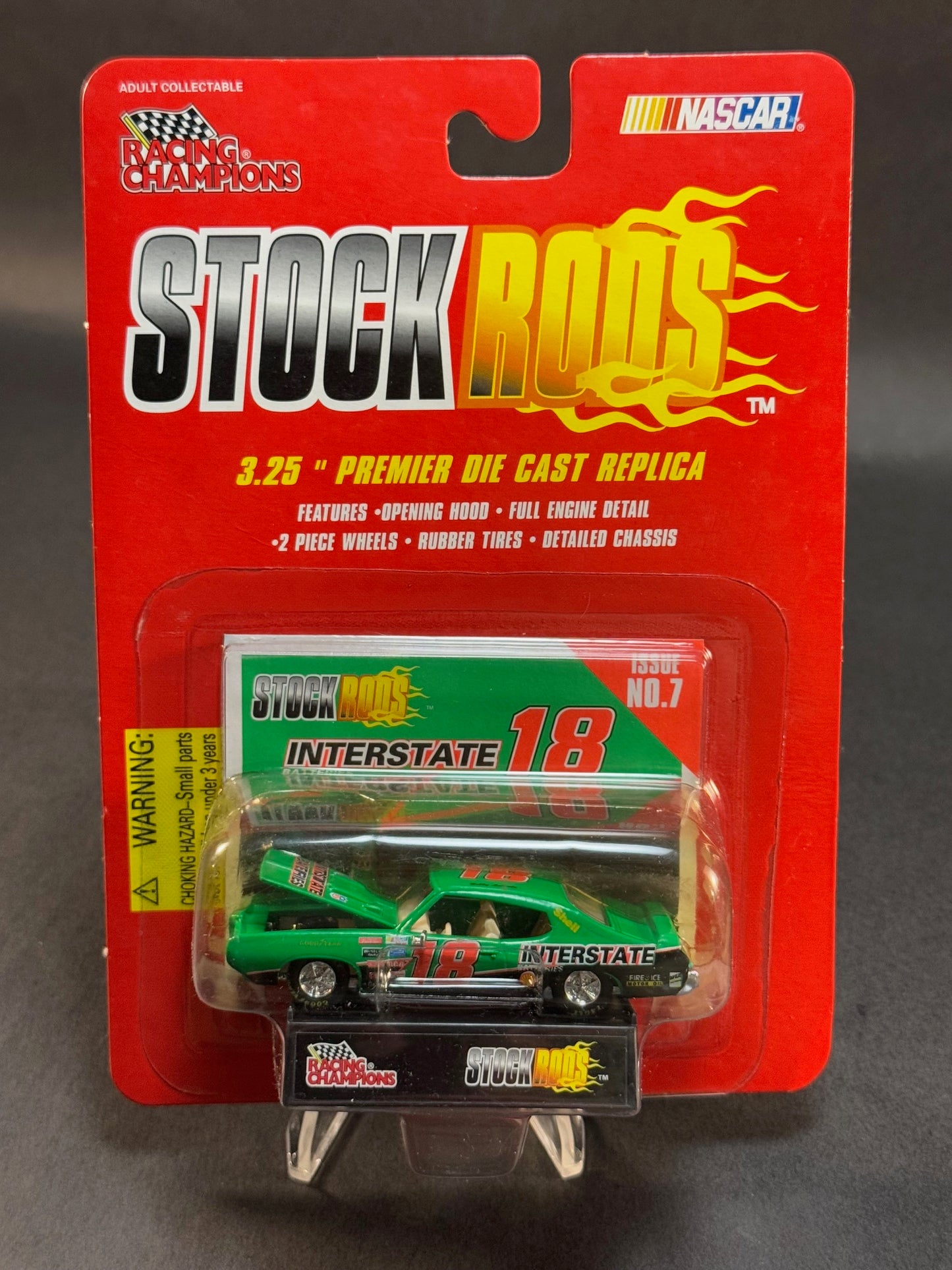 1997 Racing Champions NASCAR Stock Rods #7 Interstate 18 Bobby Labonte