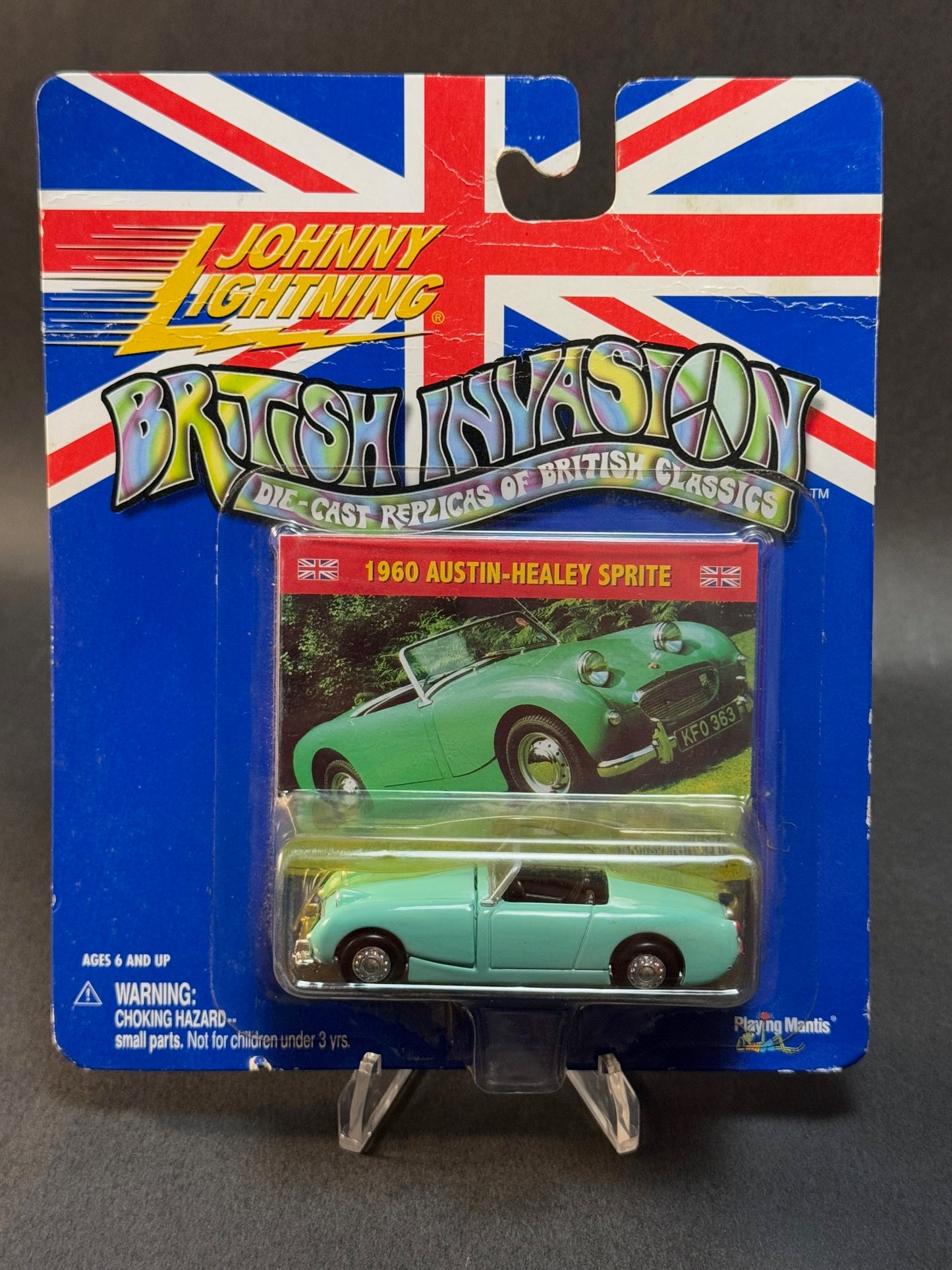 2000 Johnny Lightning British Invasion 1960 Austin-Healey Sprite, Teal