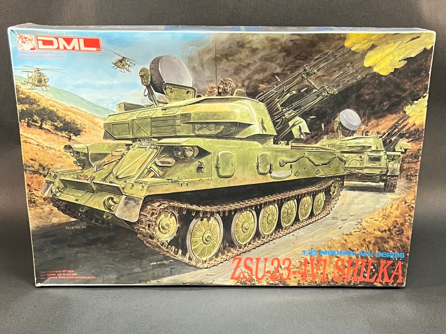 DML Model Kit 3521 1:35 Scale ZSU-23-4V1 Shilka