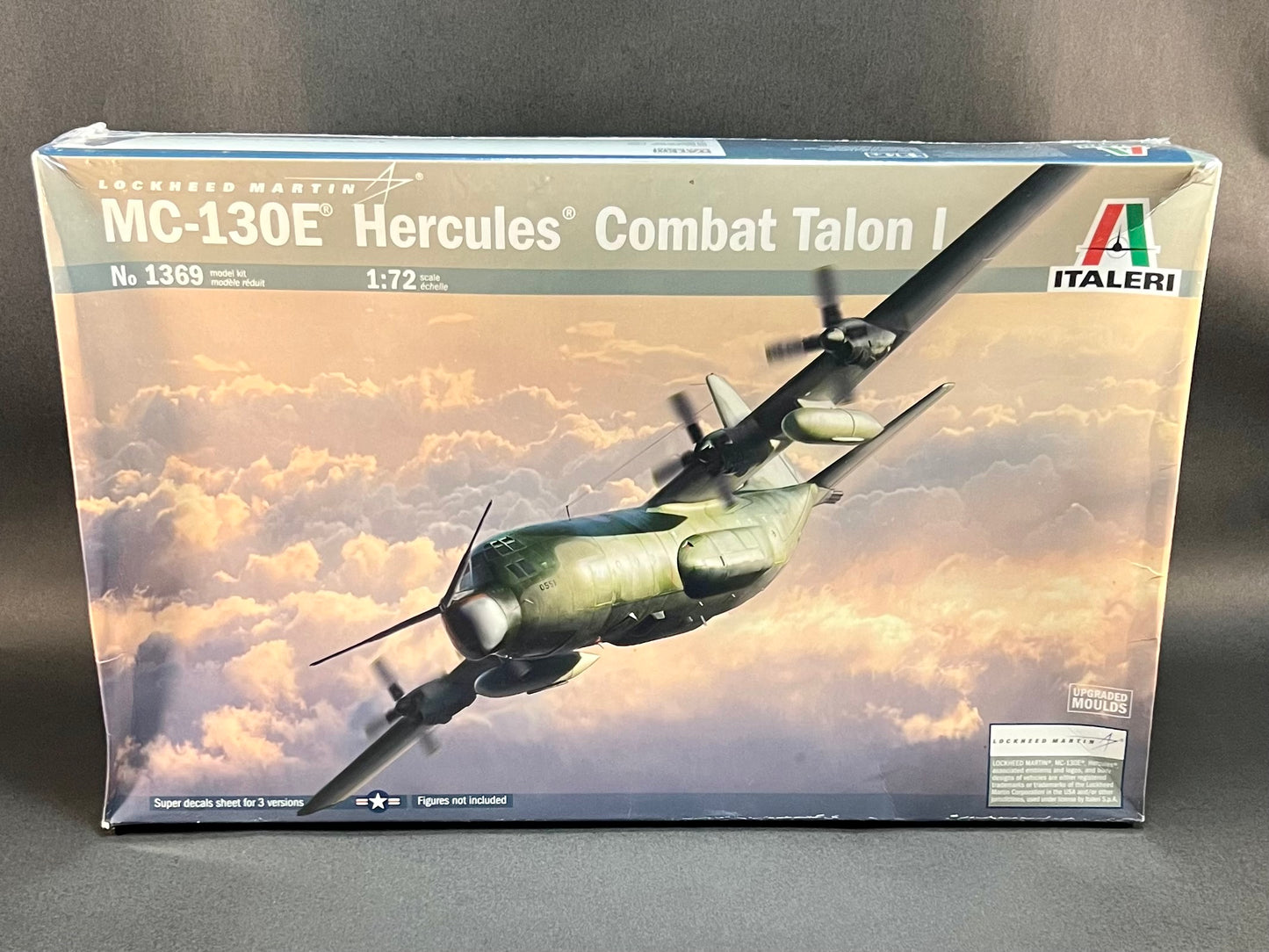 Italeri Model Kit 1369 1:72 Scale Lockheed Martin MC-130E Hercules Combat Talon I