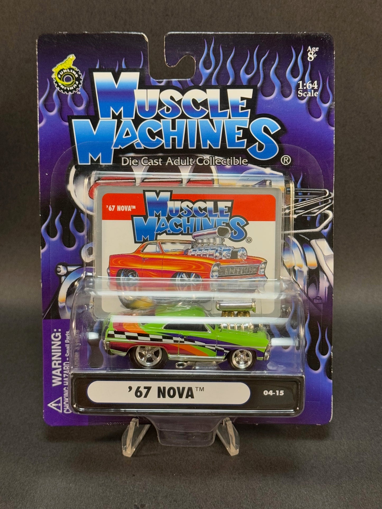 2004 Muscle Machines 04-15 '67 Nova, Green