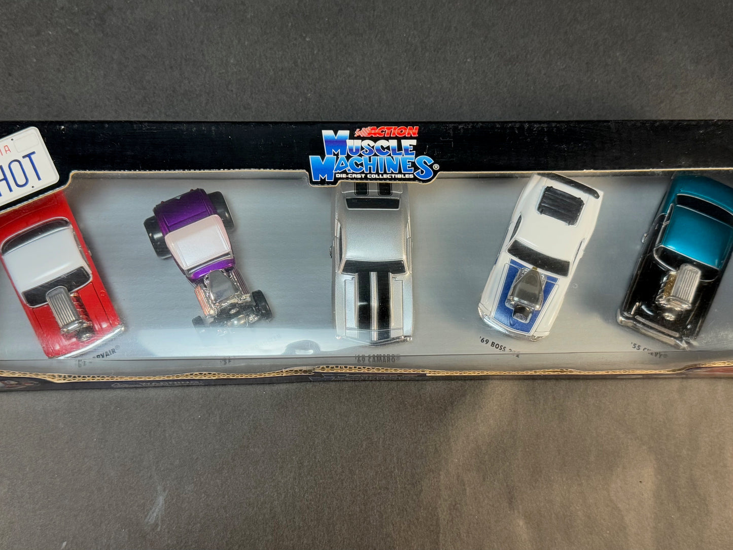 2005 Muscle Machines California Too Hot 5 Car Set (Version 14)