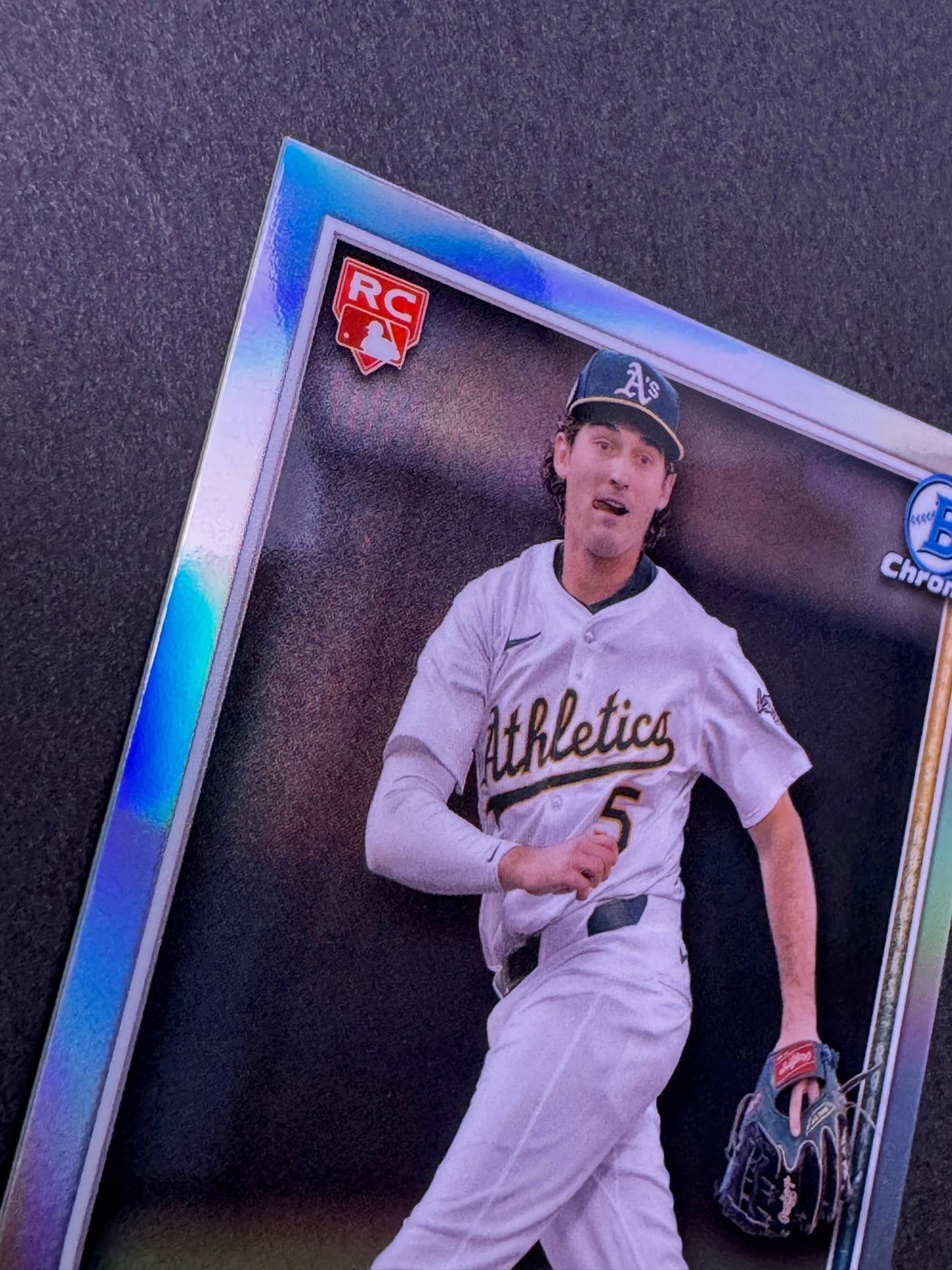 2025 Bowman Chrome Red RC Rookie Jacob Wilson Athletics