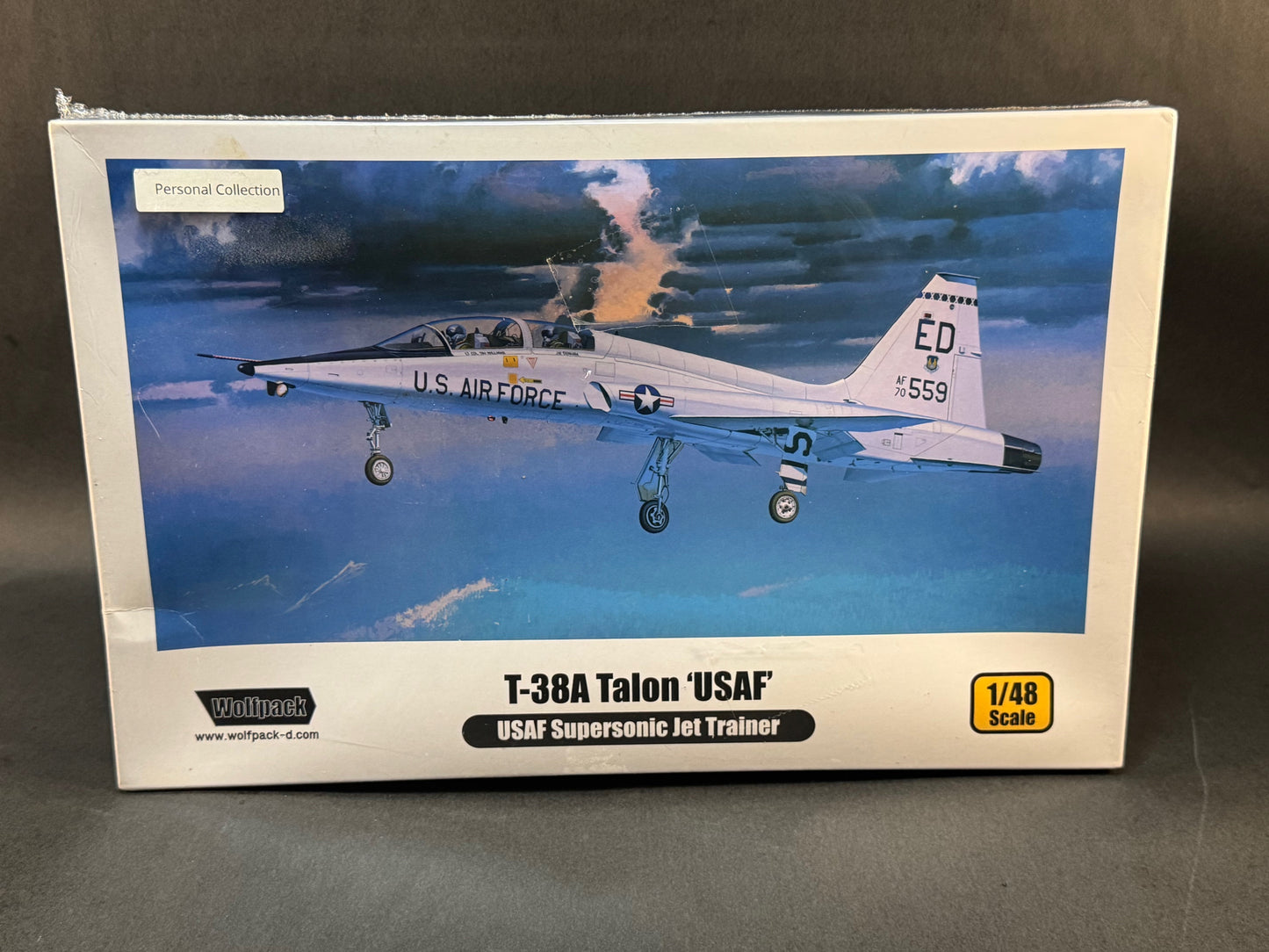 2013 Wolfpack Model Kit 10001 1:48 Scale T-38A Talon 'USAF' With Photo Etch Kit