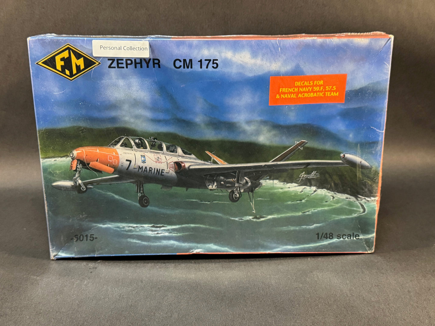 2001 Fonderie Miniatures Model Kit 6015 1:48 Scale Zephyr CM 175