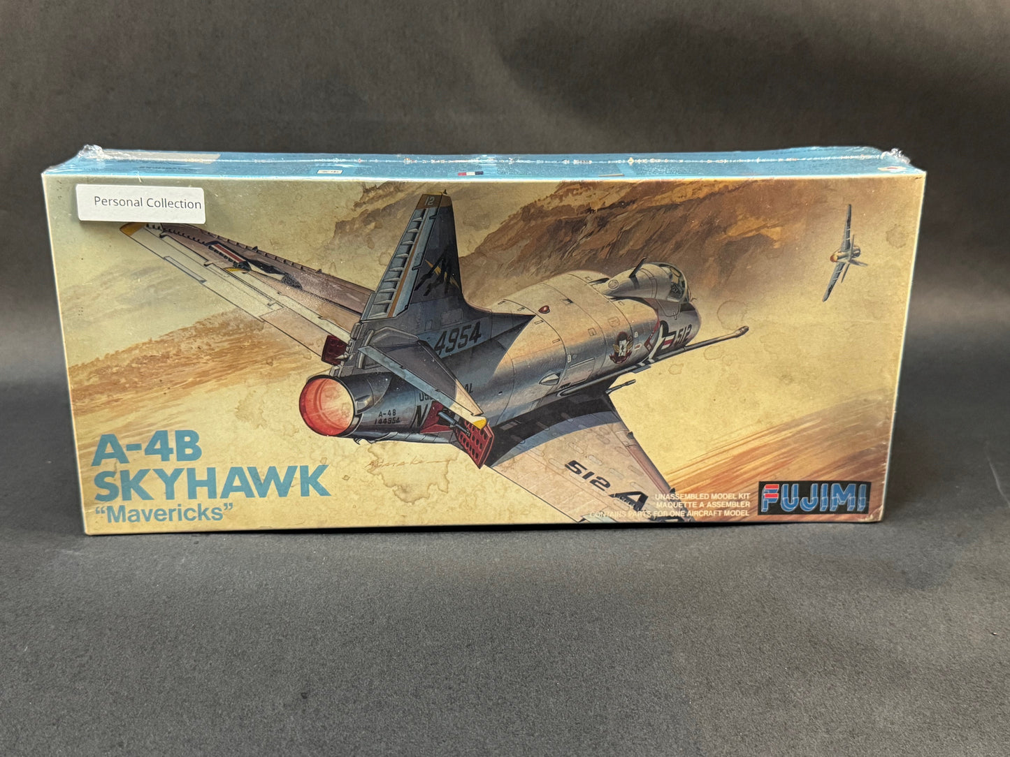 1988 Fujimi Model Kit 7A-G101 1:72 Scale A-4B Skyhawk "Mavericks"