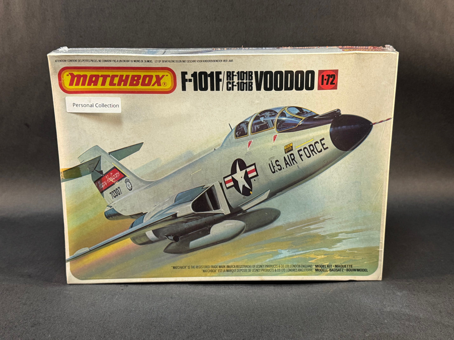 1980 Matchbox Model Kit PK-411 1:72 Scale F-101F Voodoo