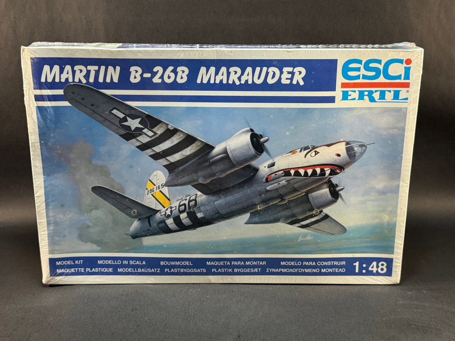 1992 ESCI ERTL Model Kit 4102 1:48 Scale Martin B-26B Marauder