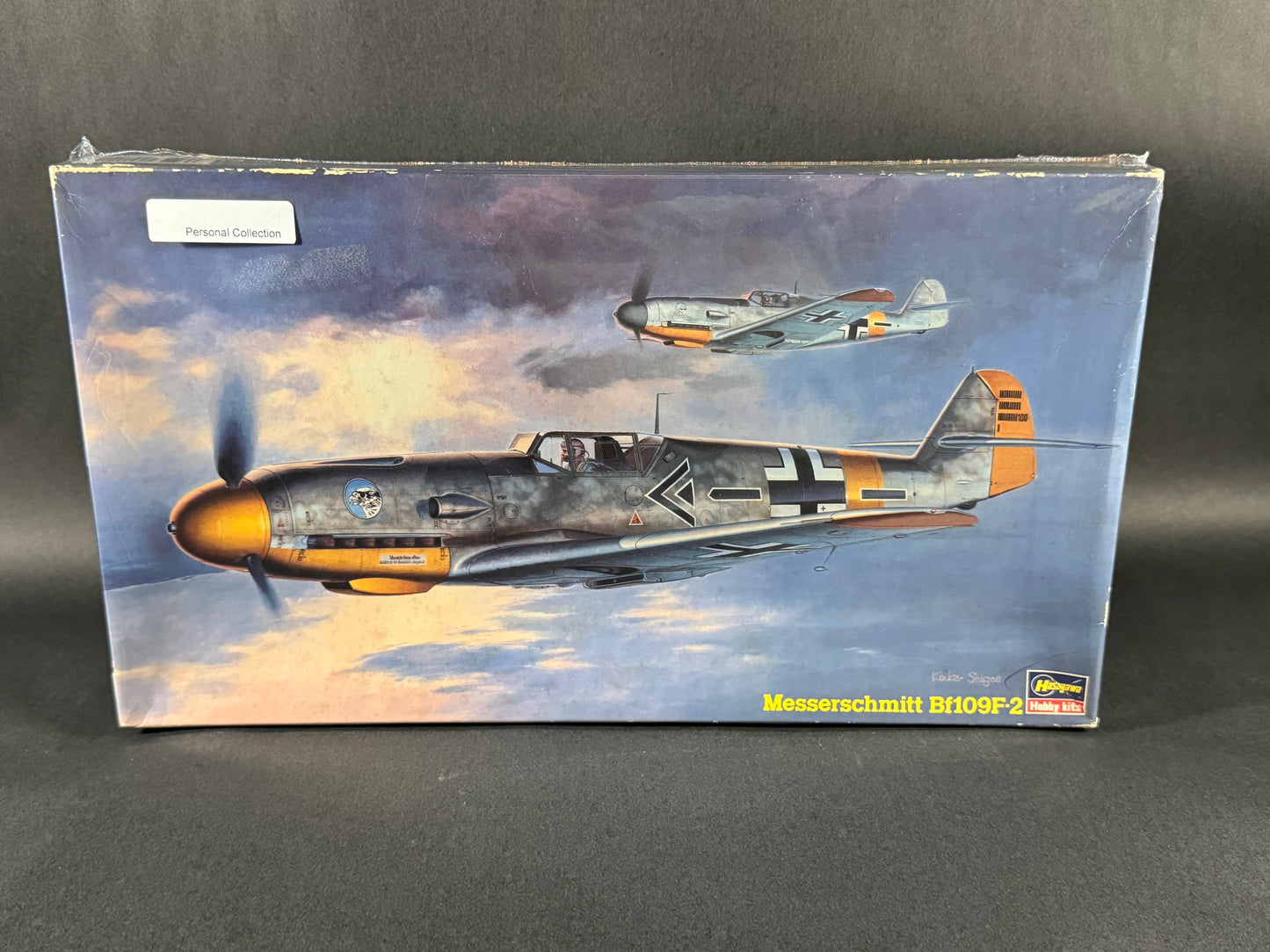 1991 Hasegawa Model Kit J10 1:48 Scale Messerschmitt Bf109F-2