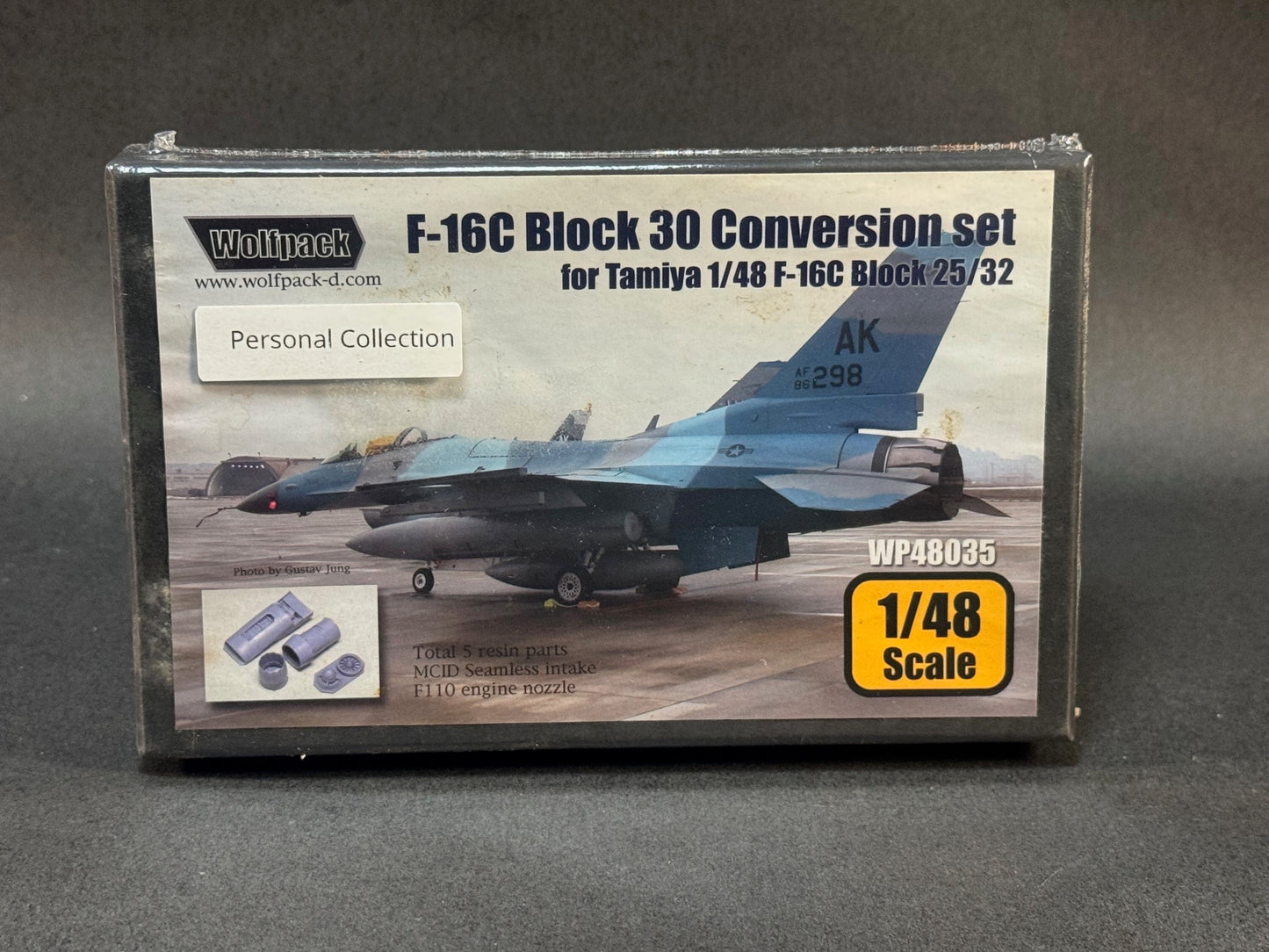 2008 Wolfpack Model Conversion Set WP48035 1:48 Scale F-16C Block 30 for Tamiya