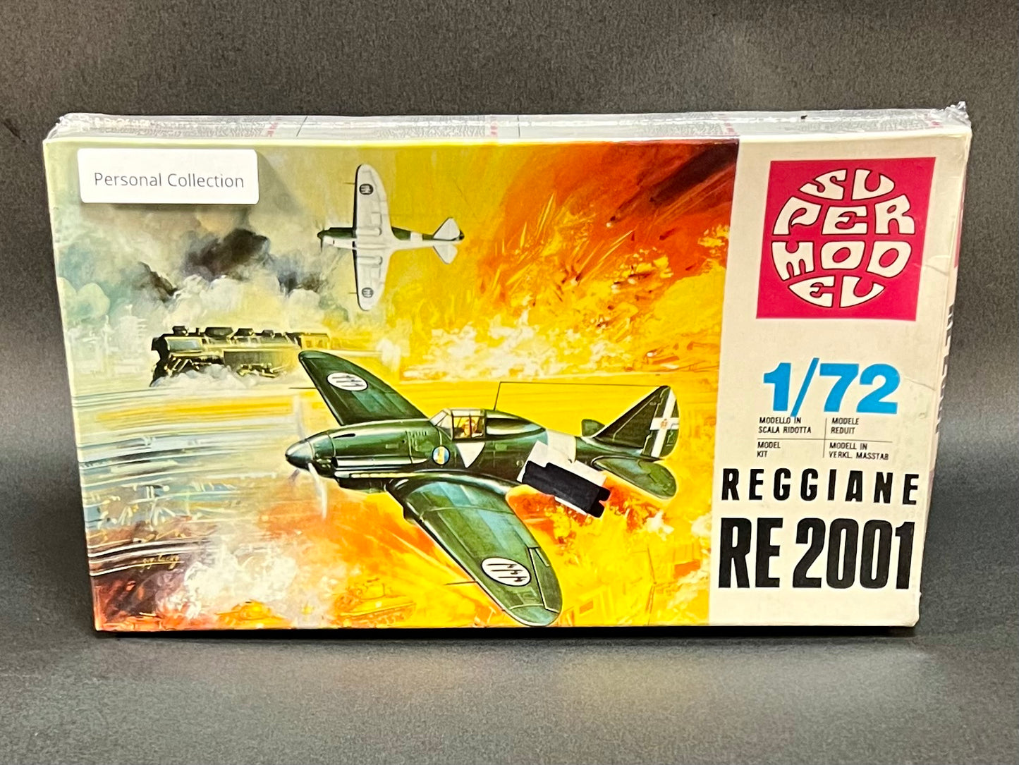 SuperModel Model Kit 10-003 1:72 Scale Reggiane RE 2001