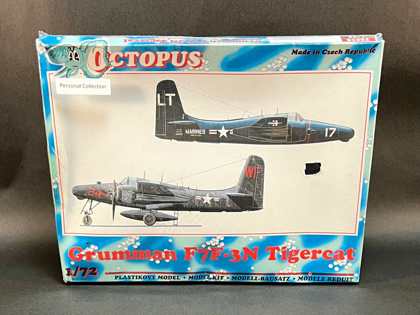 Octopus Model Kit 72018 1:72 Scale Grumman F7F-3N Tigercat