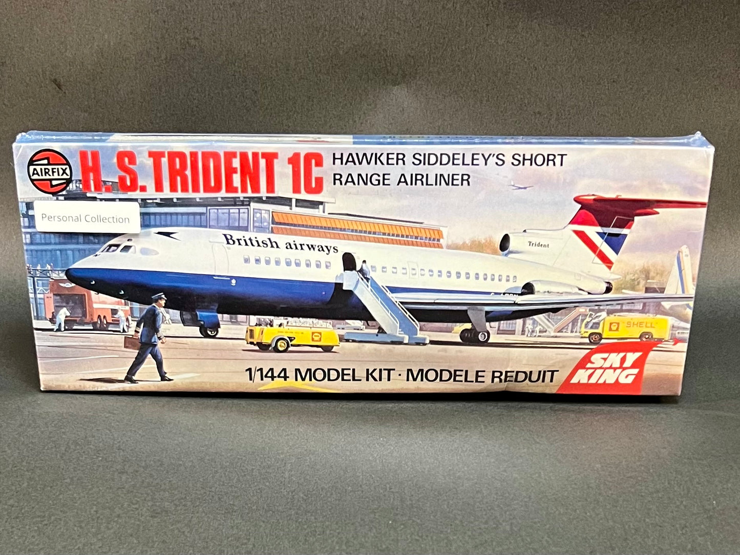 1976 Airfix Model Kit 03174 1:144 Scale H.S. Trident 1C