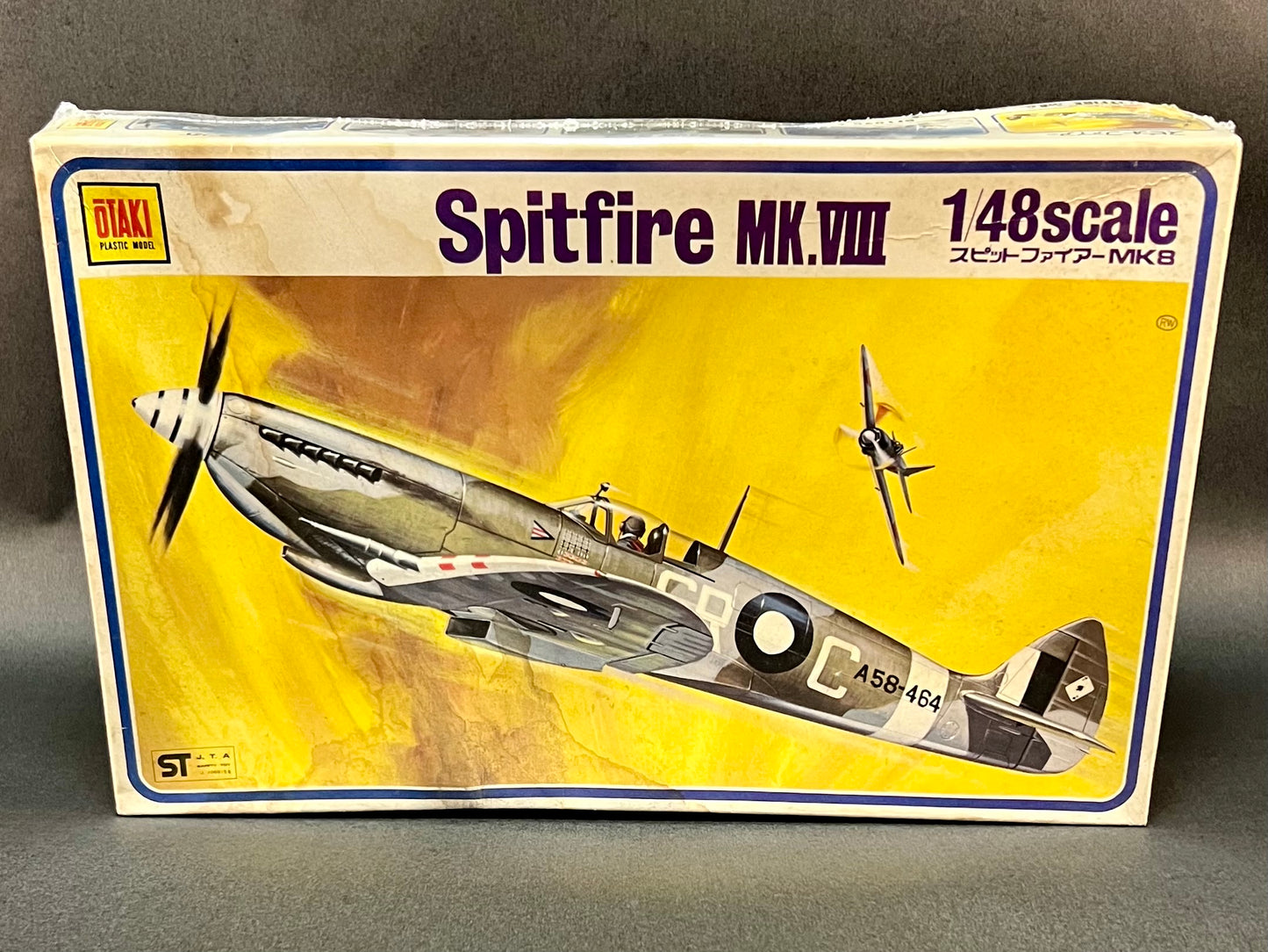 1975 Otaki Model Kit OT2-24 1:48 Scale Spitfire Mk.VIII