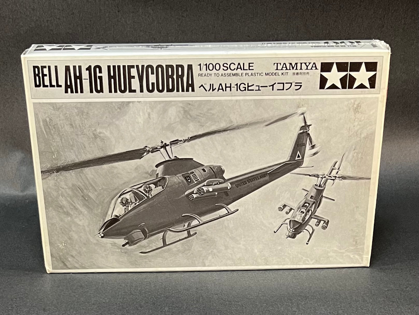 1971 Tamiya Model Kit 94050 1:100 Scale Bell AH-1G Hueycobra