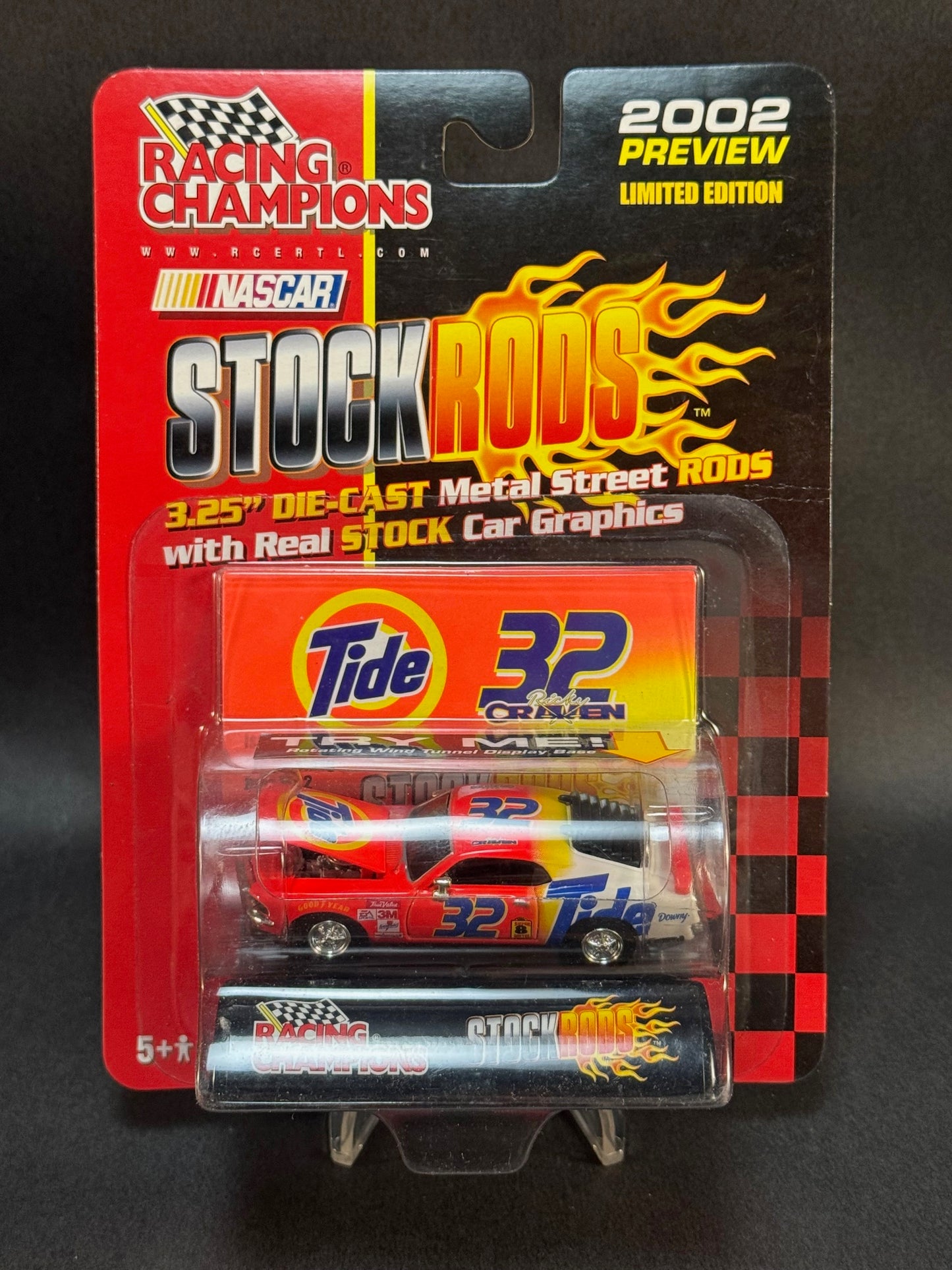 Racing Champions NASCAR Stock Rods 2002 Preview Tide 32 Ricky Craven