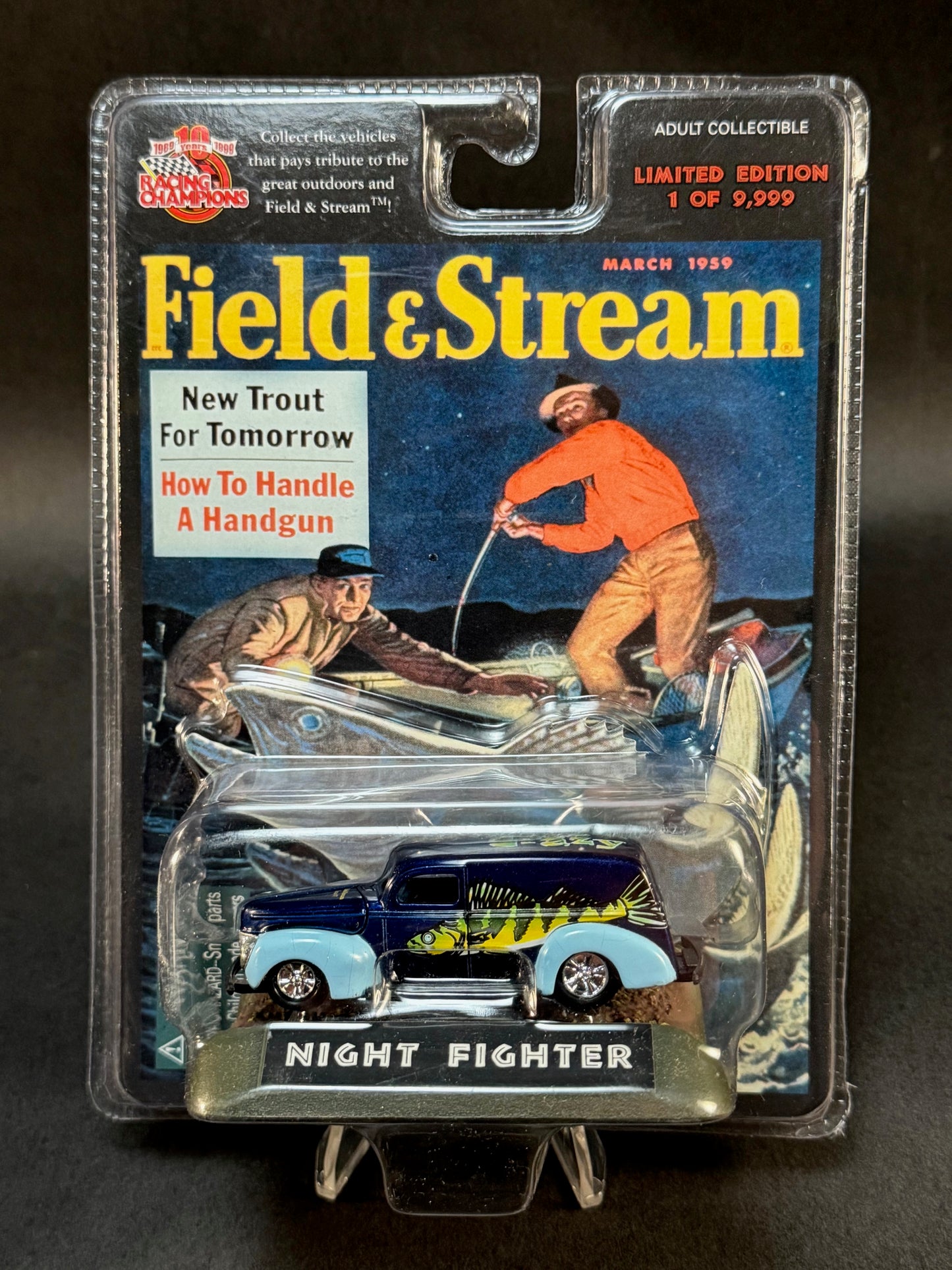 1999 Racing Champions Field & Stream #7 Night Fighter, Blue