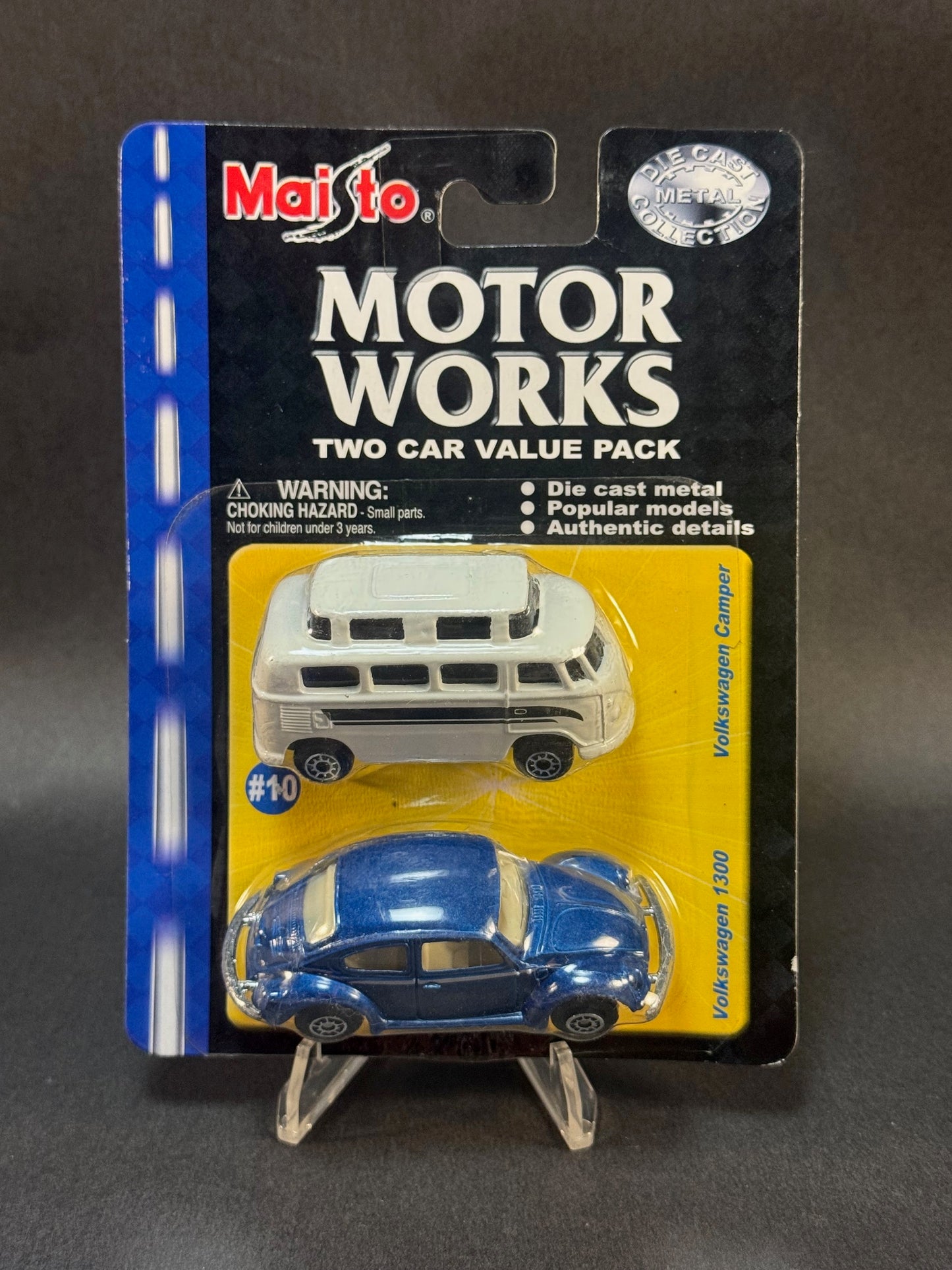 2001 Maisto Motor Works #10 Volkswagen Camper & Volkswagen 1300
