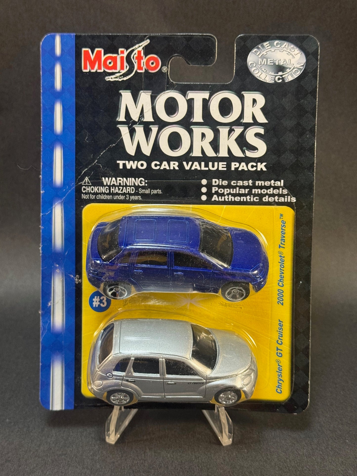 2001 Maisto Motor Works #3 2000 Chevrolet Traverse & Chrysler GT Cruiser