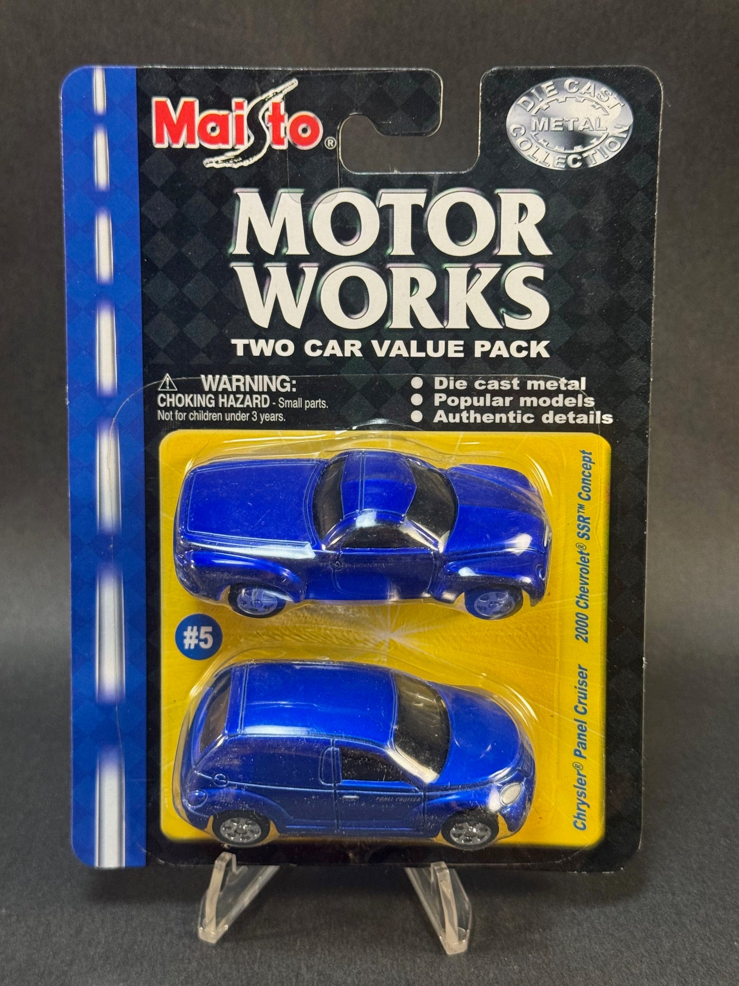 2001 Maisto Motor Works #5 2000 Chevrolet SSR Concept and Chrysler Panel Cruiser