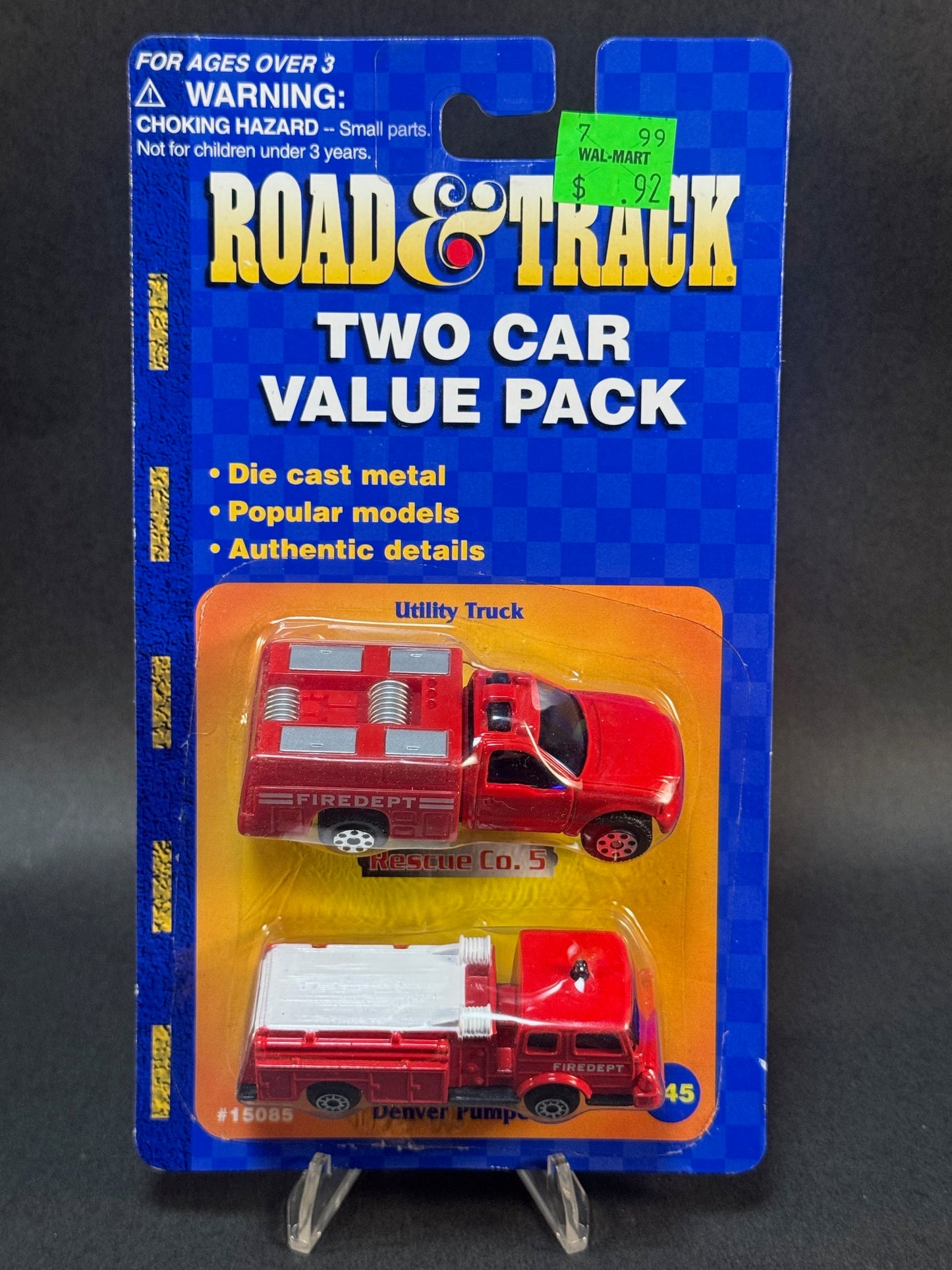1998 Maisto Road & Track #45 Rescue Co. 5 Two Car Value Pack