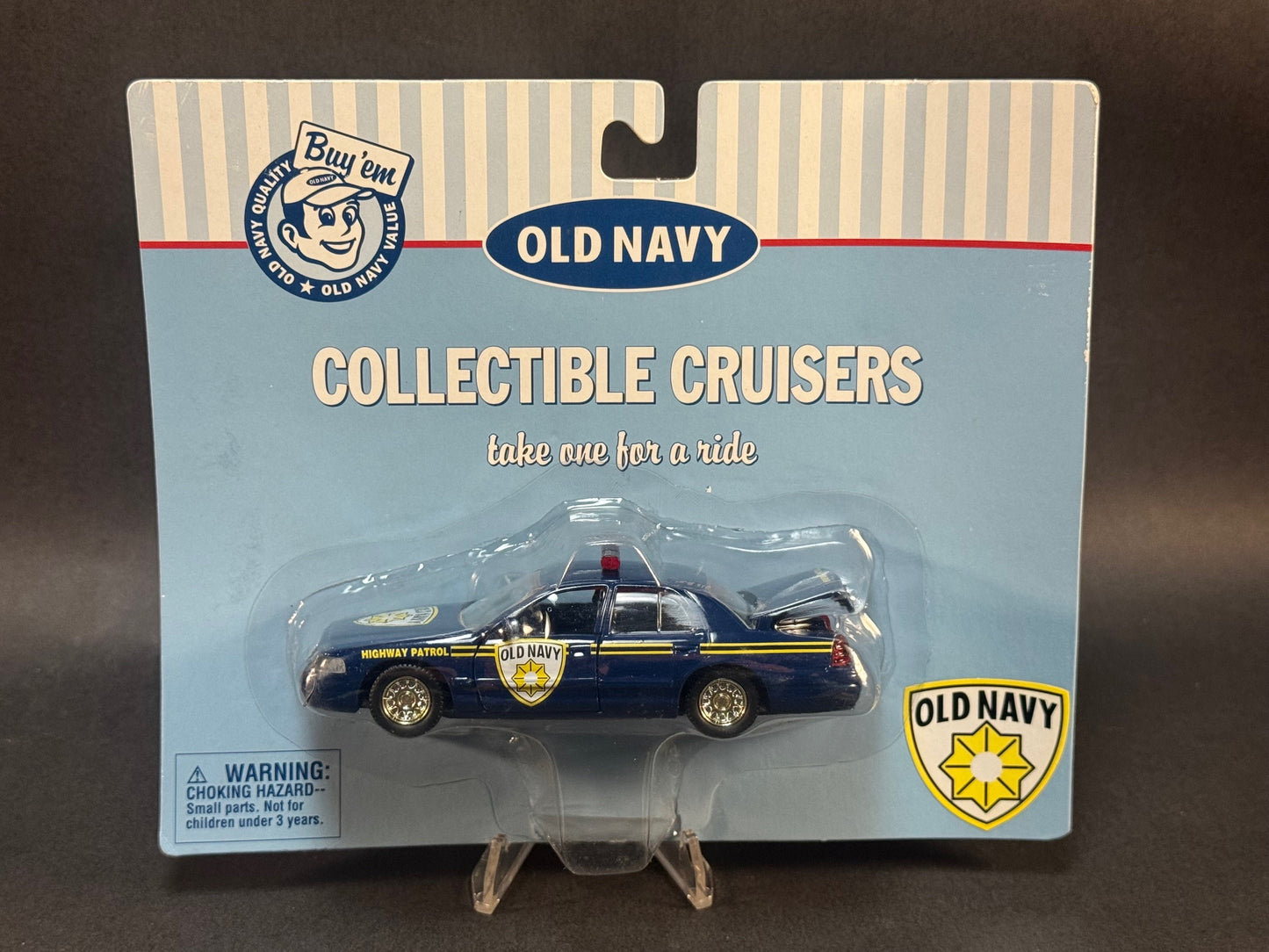 1999 Old Navy Collectible Cruisers Police Highway Patrol 1:43 Scale