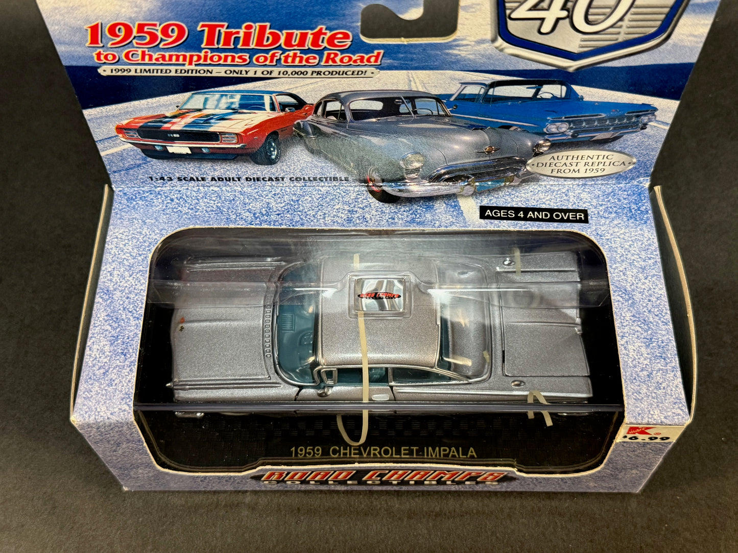 1999 Road Champs 1959 Tribute Series 3 Limited Edition 1959 Chevrolet Impala, Silver
