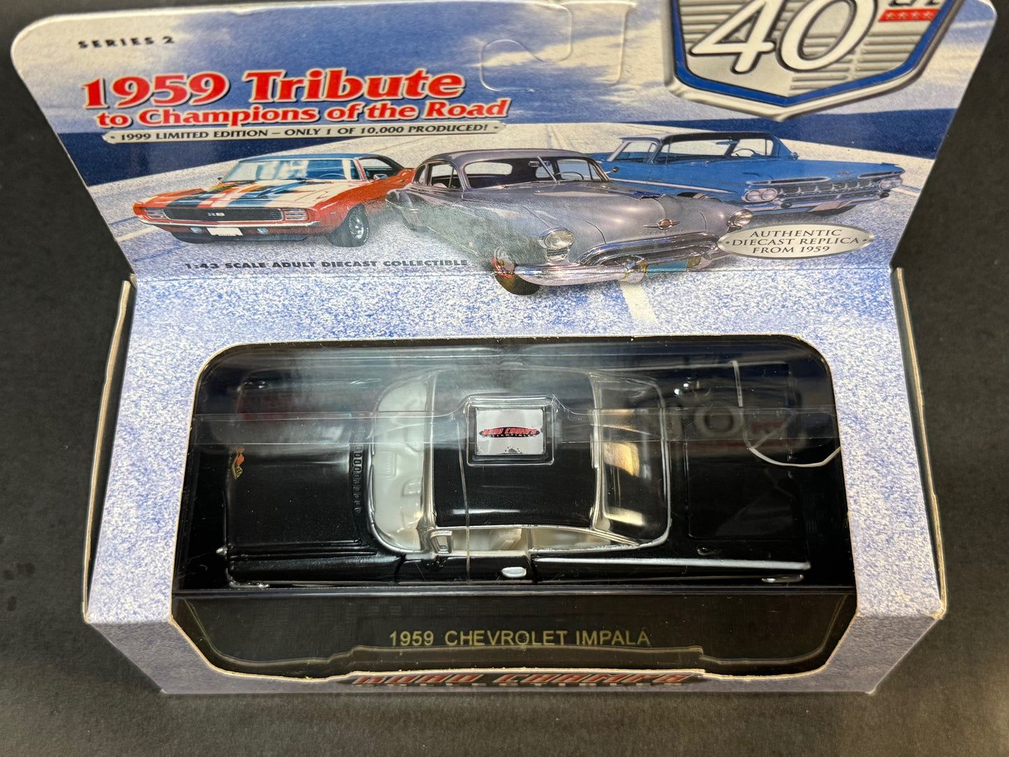 1999 Road Champs 1959 Tribute Series 2 Limited Edition 1959 Chevrolet Impala, Black