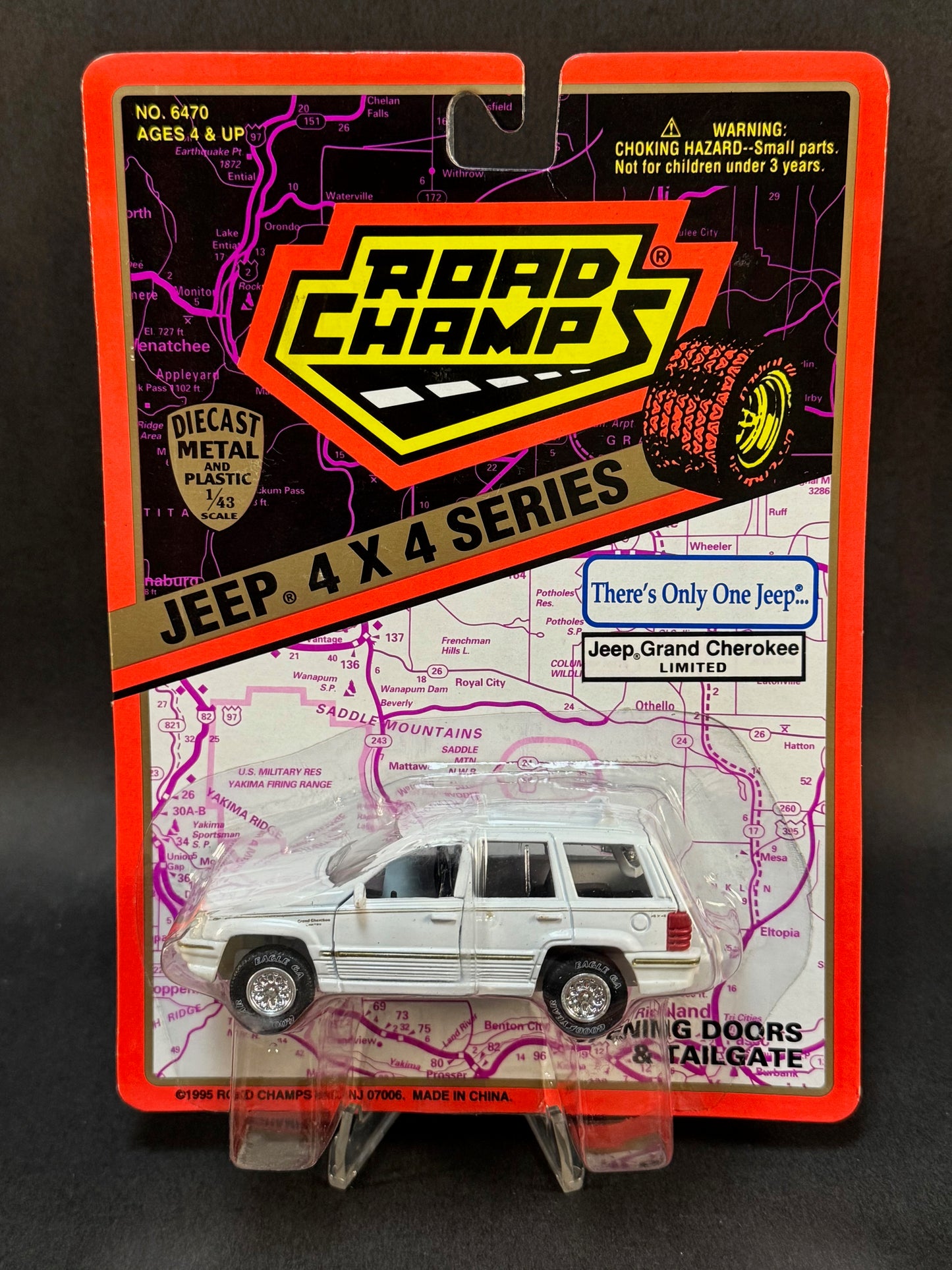 1995 Road Champs Jeep 4x4 Series Jeep Grand Cherokee Limited, White