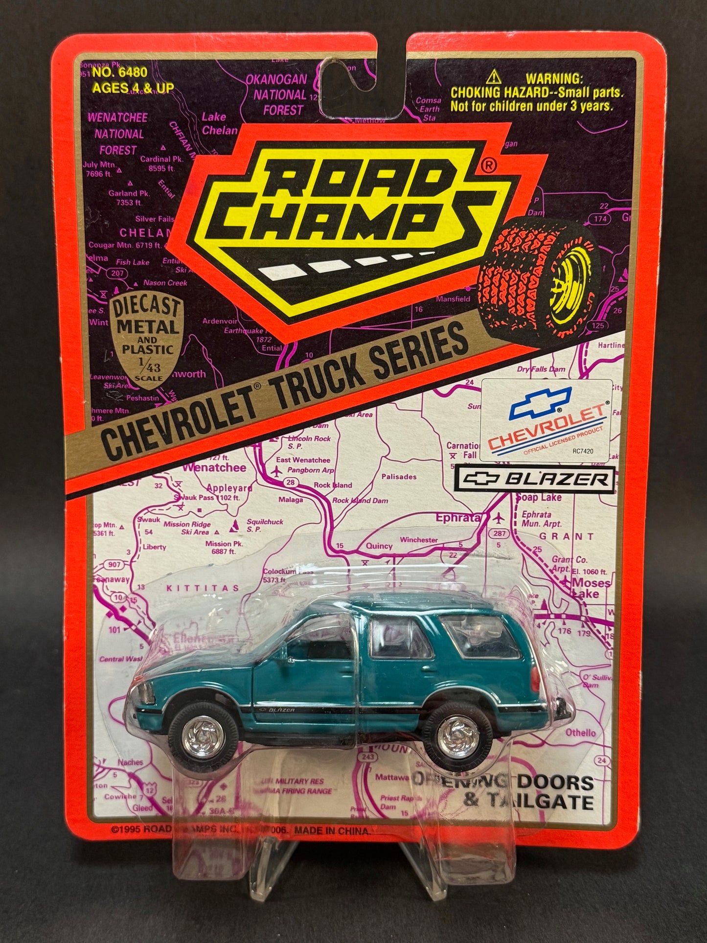 1995 Road Champs Chevrolet Truck Series Chevy Blazer, Green