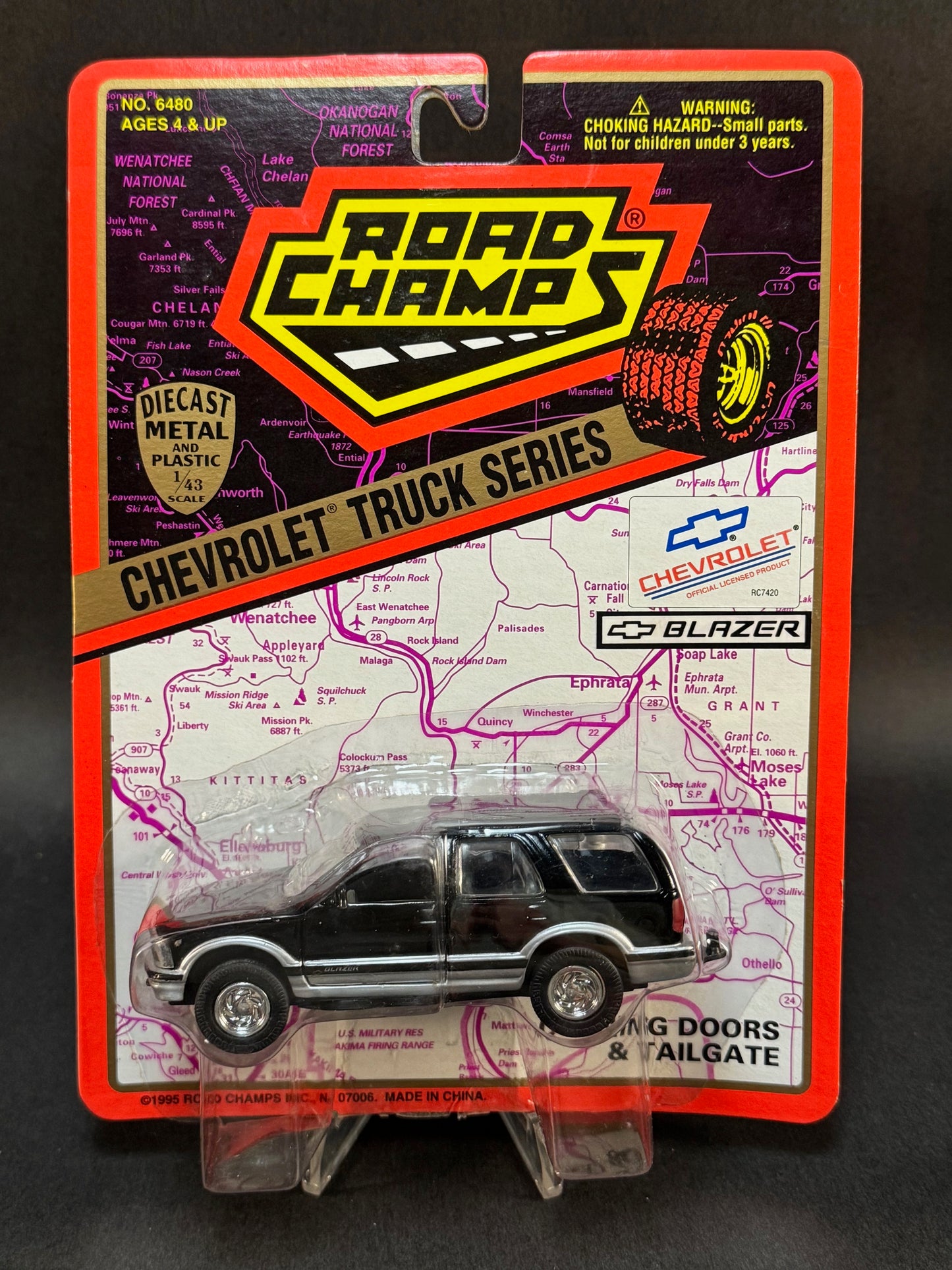 1995 Road Champs Chevrolet Truck Series Chevy Blazer, Black